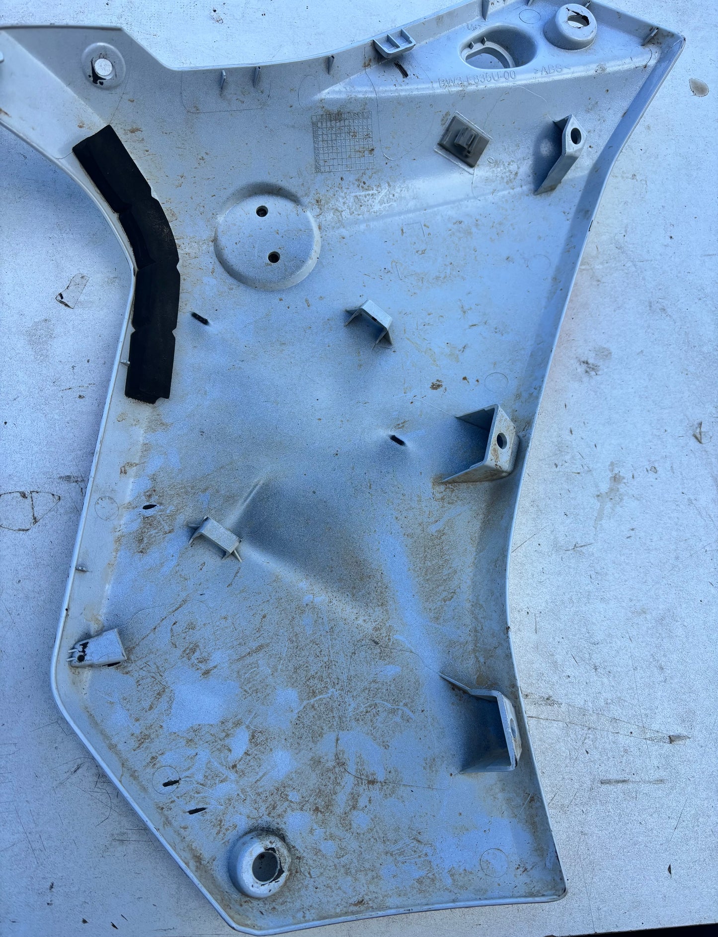 Linke Seitenverkleidung Yamaha Tenere 700 2019 bis 2024 BW3F835U00UJ