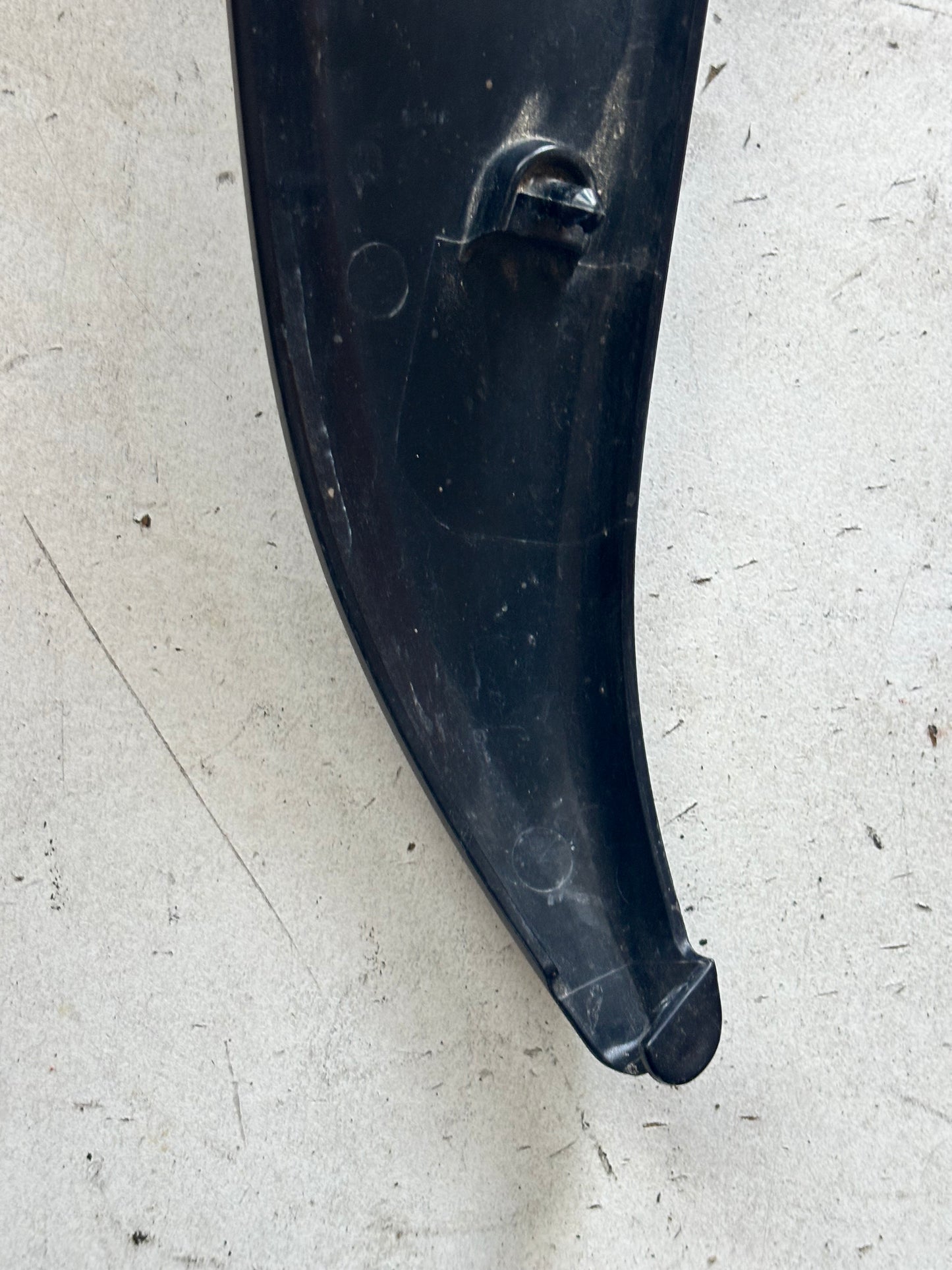 Carénage latéral droit protection réservoir sous selle Kawasaki Er6n er6f 2005/2008