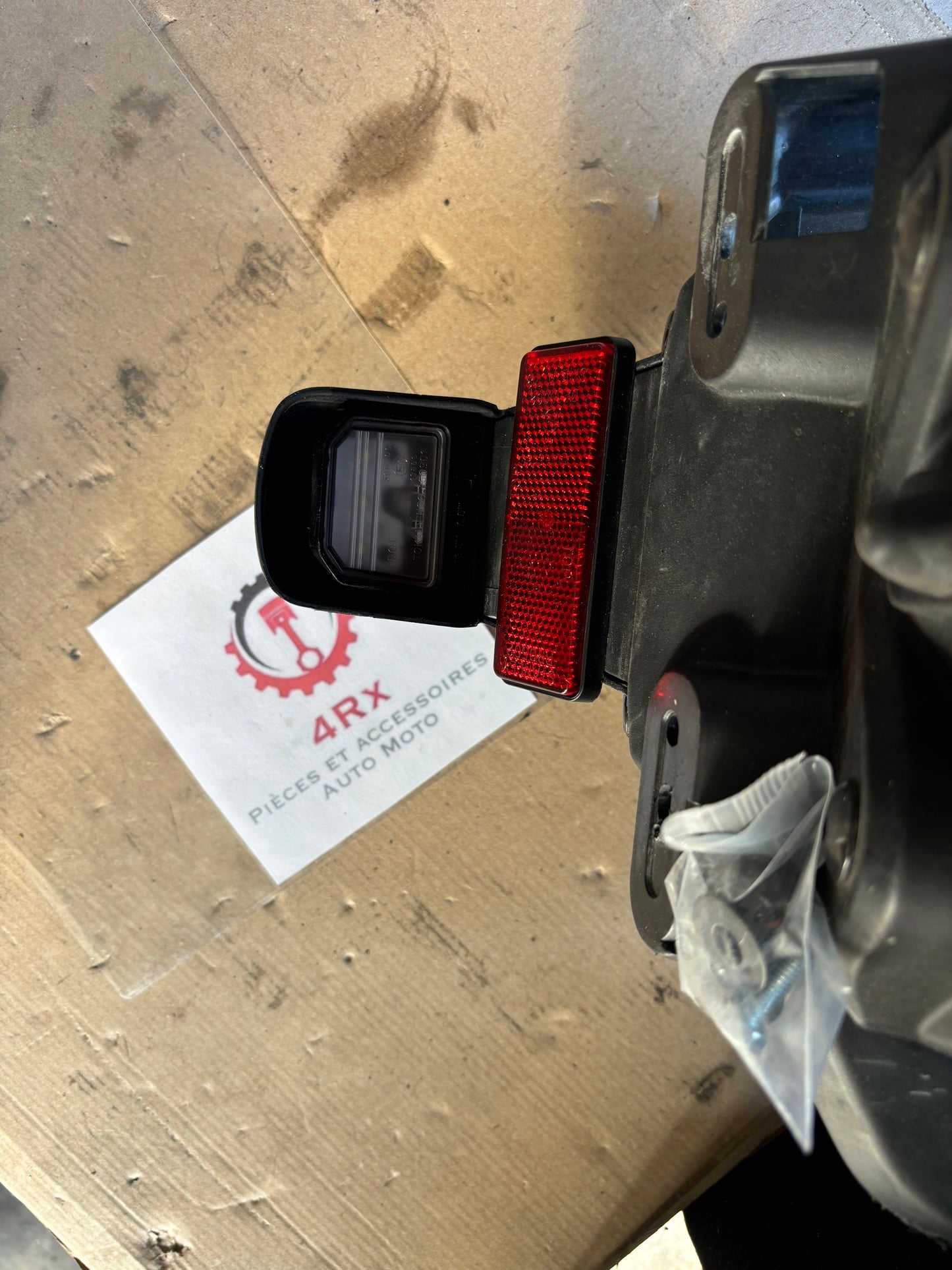 Schmutzfänger-Radhalterung Nummernschild Yamaha MT09 2017/2020
