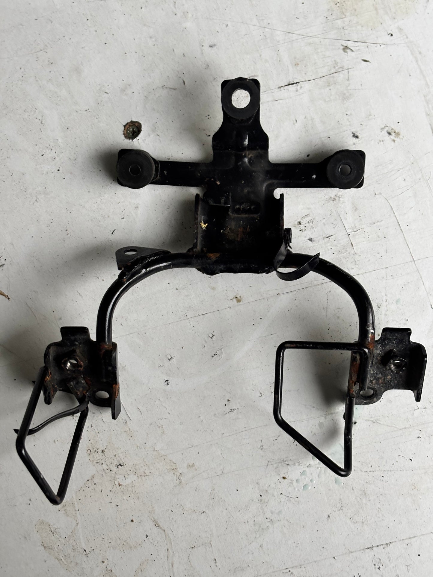 Support compteur tête de fourche optique araignée Kawasaki Er6n 2005/2008