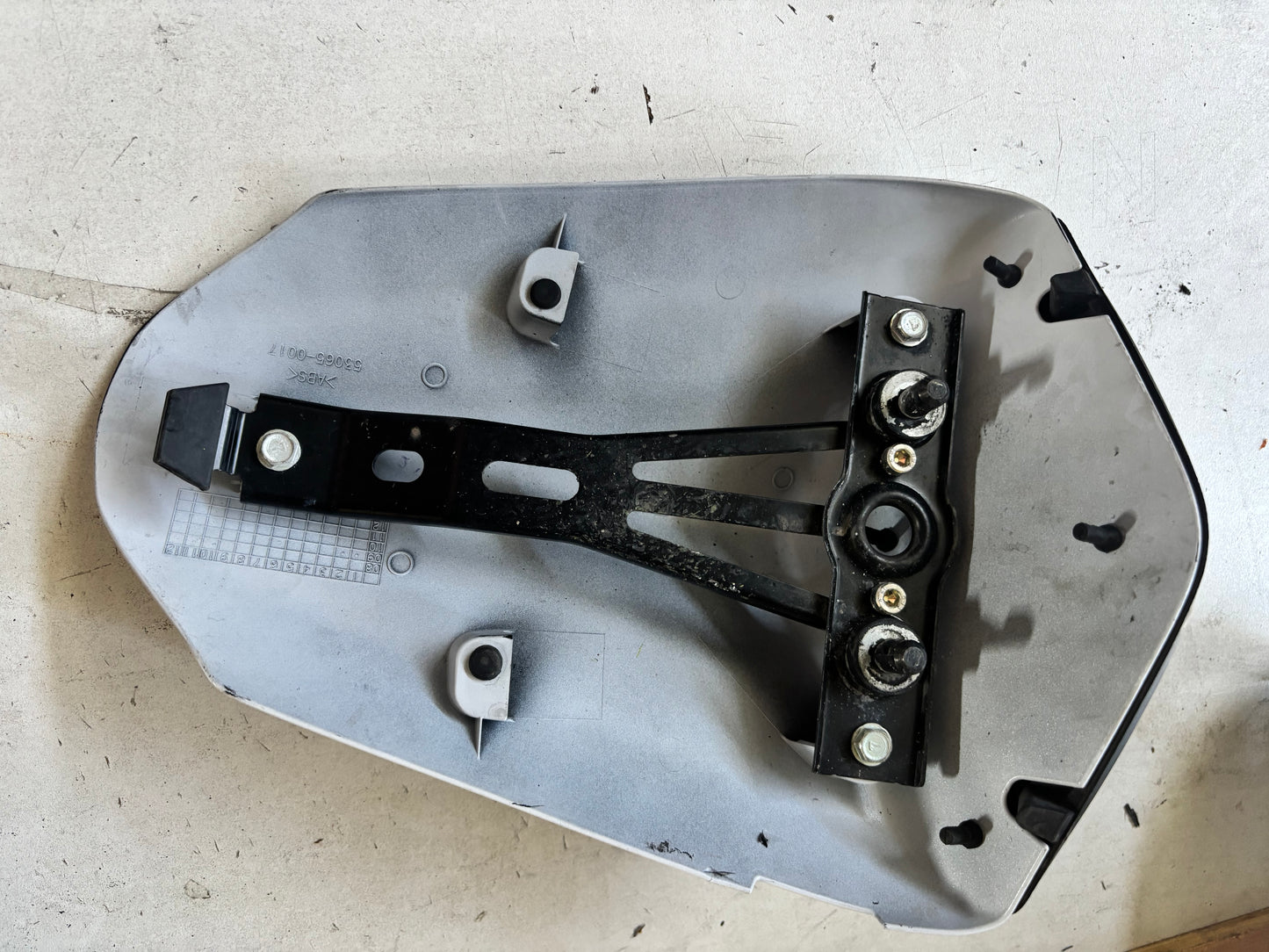 Capot couvre selle arrière Kawasaki zx6r 2009/2012