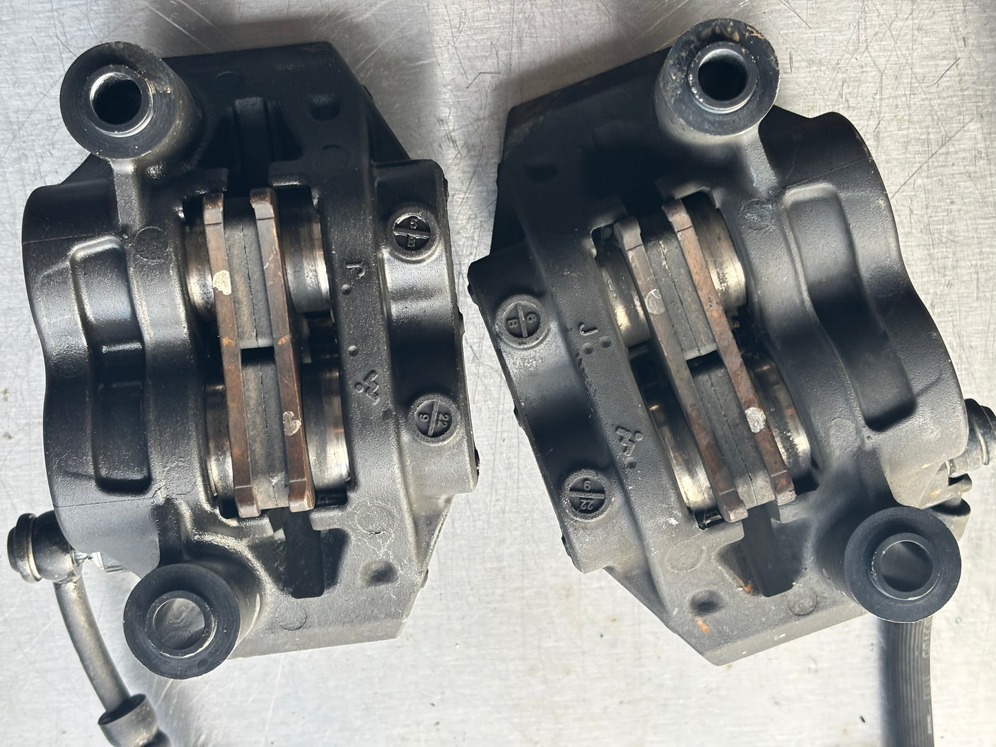 Étrier paire avant yamaha mt 09 2021-2024