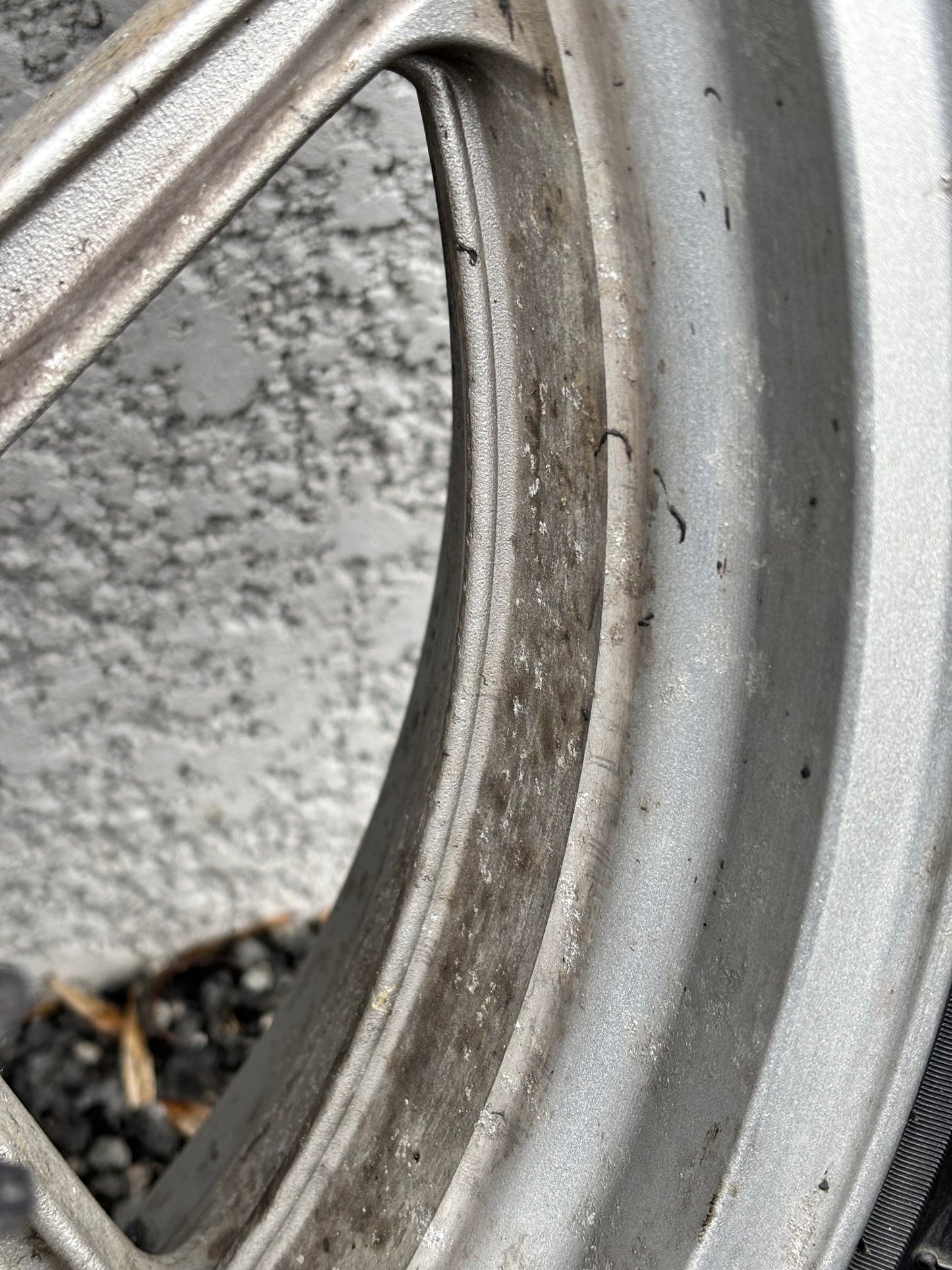 Roue arrière Kawasaki Er6n er6f 2005/2016 Grise