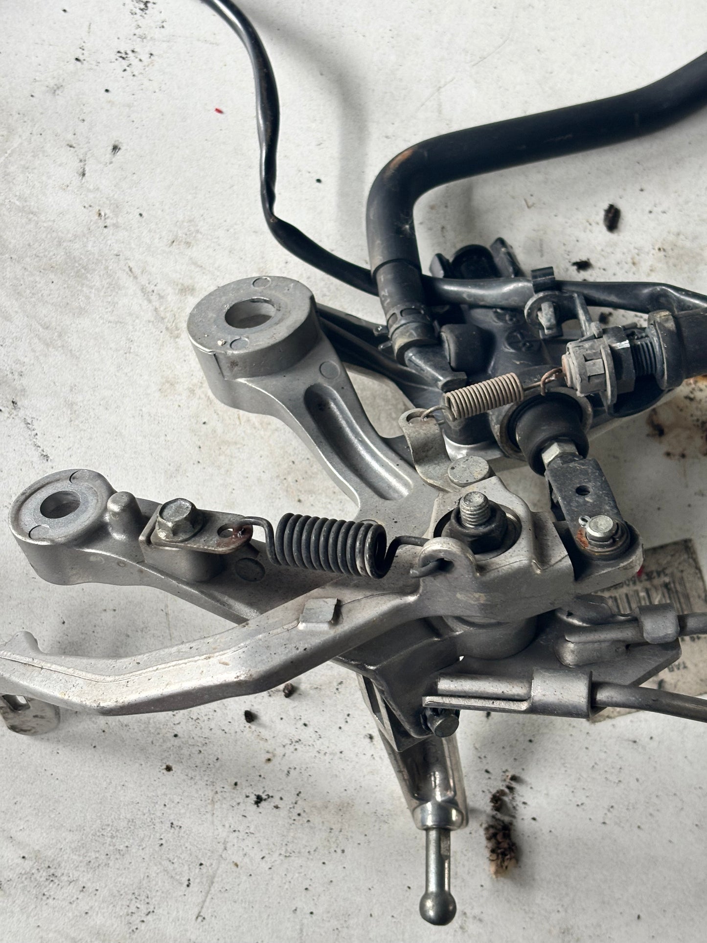 Platine conducteur droite de frein complète Yamaha tracer 900 2015/2020