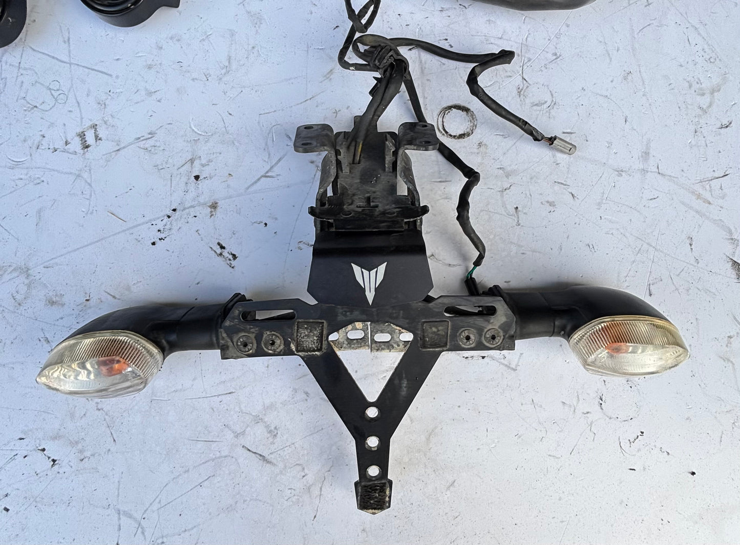 Yamaha MT07 MT 07 2014 2017 Kennzeichen- und Blinkerhalterung