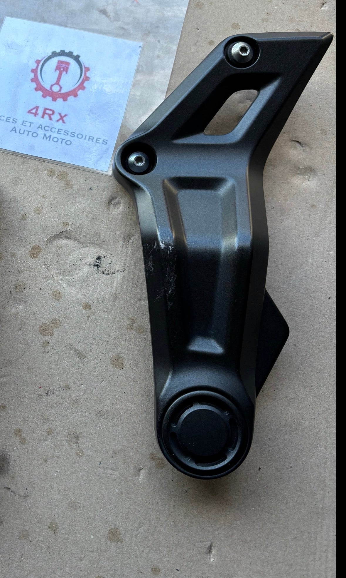 Paire protection cadre mt 07 alu noir 2014-2024