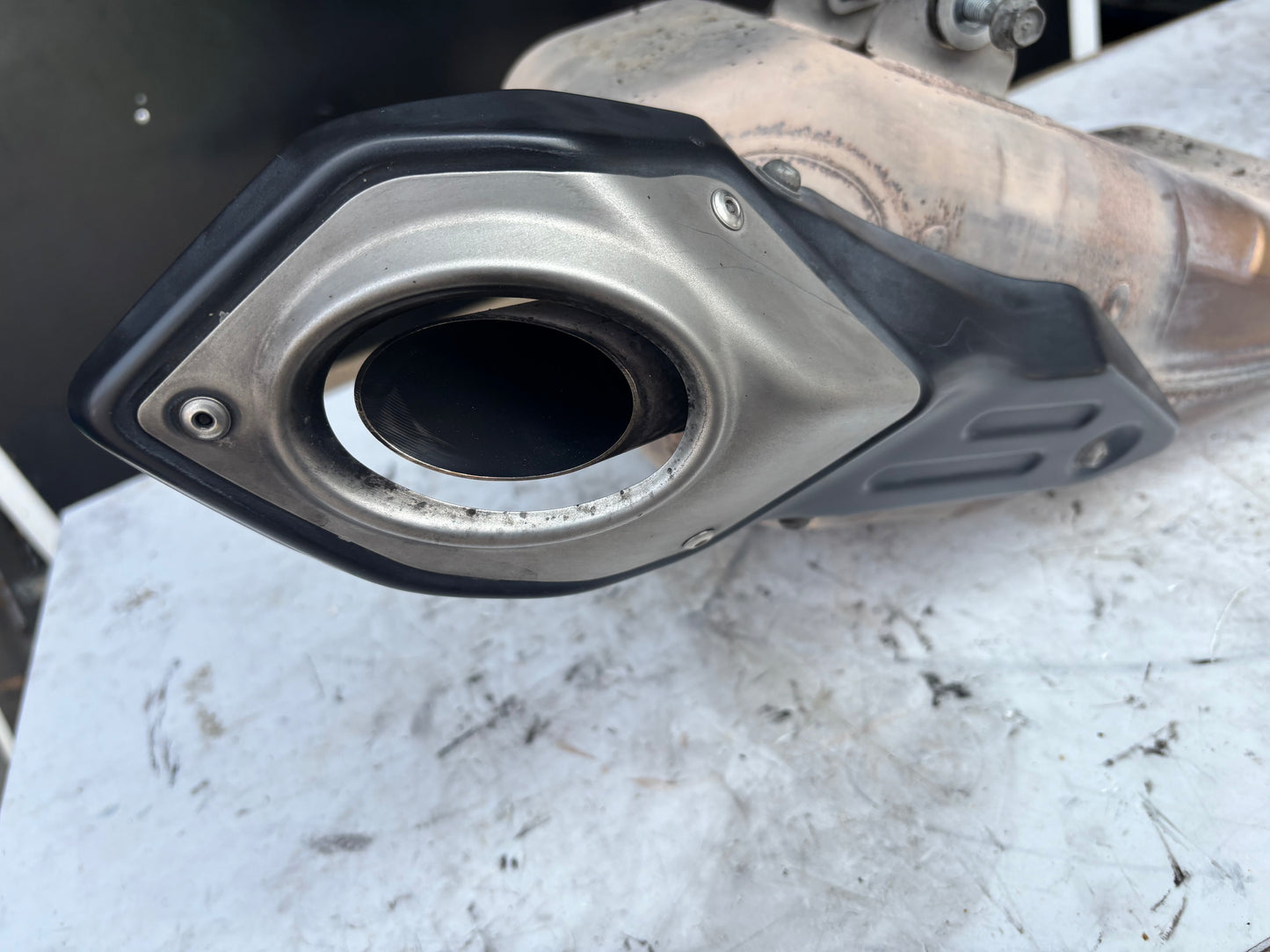 Ligne échappement origine yamaha mt 09 2017-2020