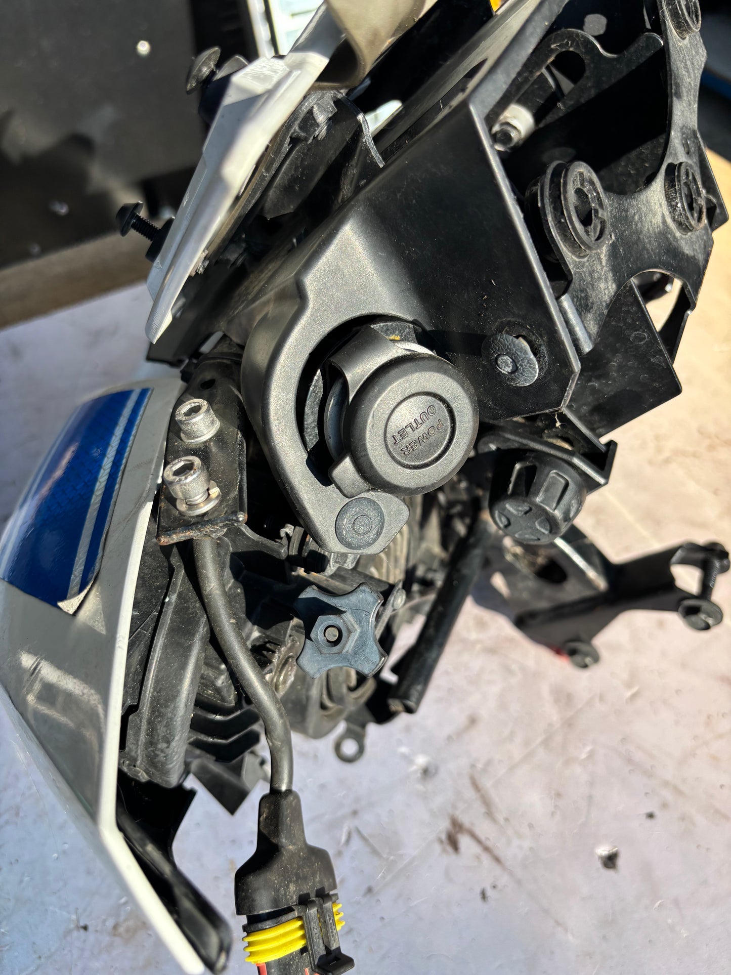 Optischer Gabelkopf für Yamaha Tracer 900 2015/2017