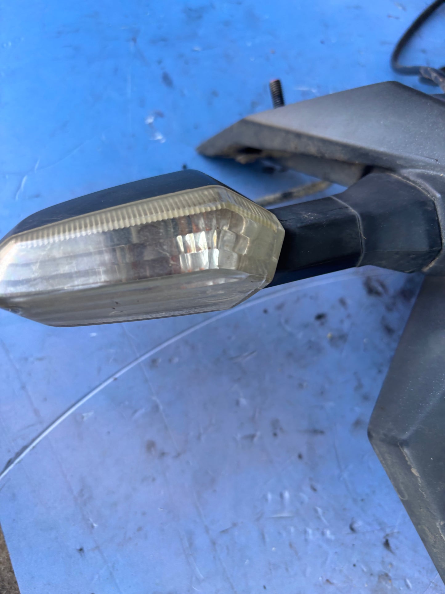 Garde boue support plaque immatriculation Kawasaki Er6F er6n 2009/2011