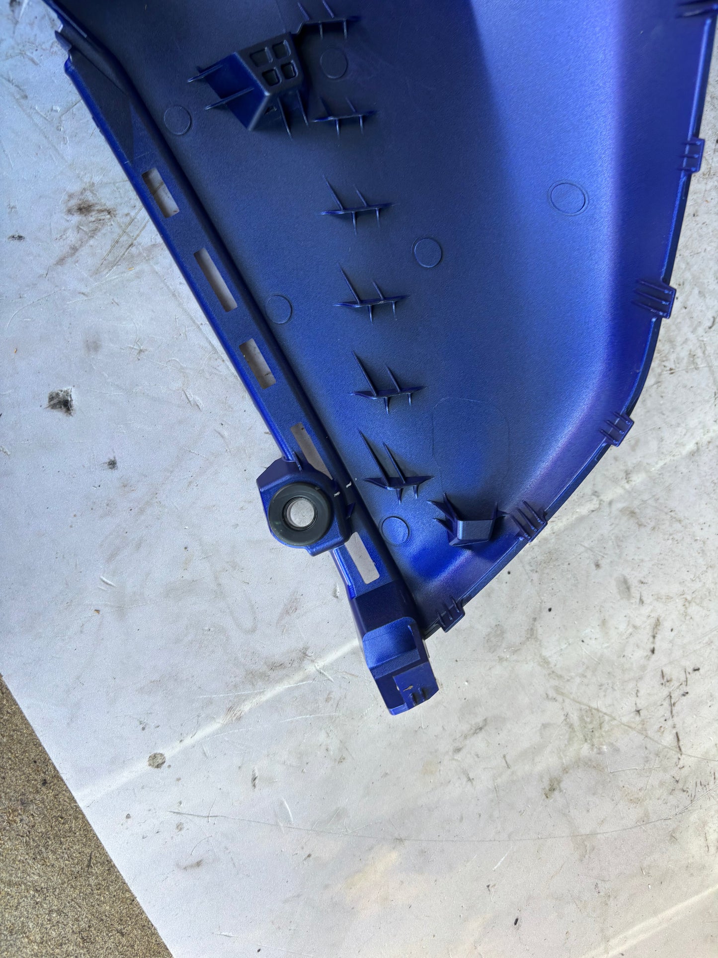 Carénage écope réservoir droit yamaha mt 07 mt07 2025