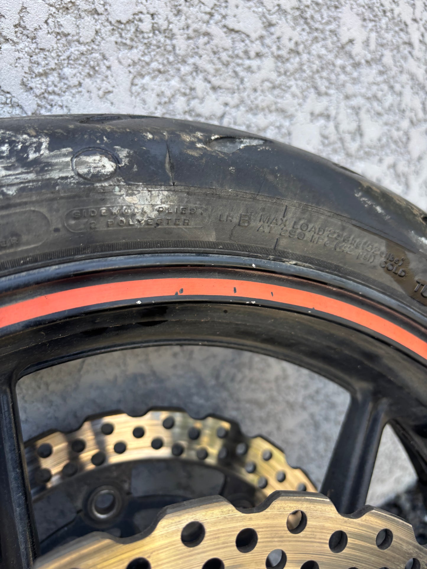 Kawasaki Er6n er6f 2009/2011 Vorderrad