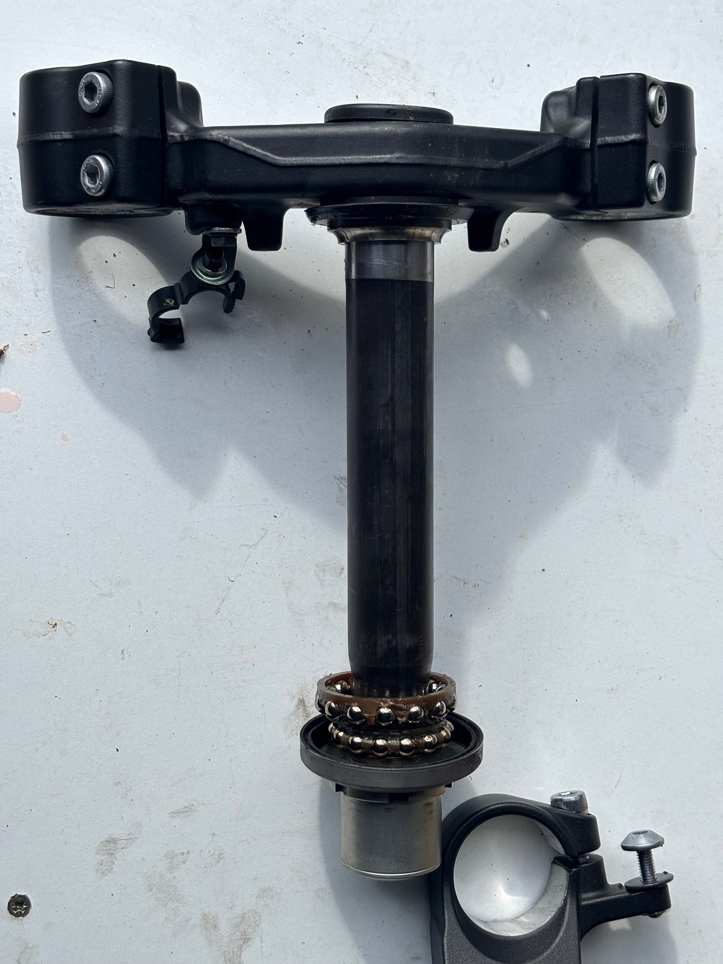 Té fourche complet supérieur inférieur yamaha mt 07 2021-2024