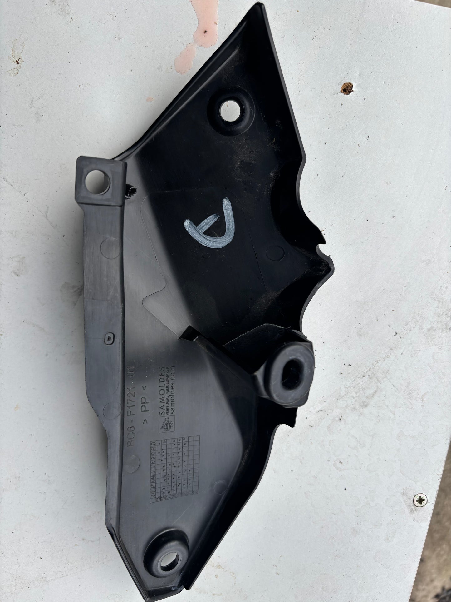 Carénage latéral droit Yamaha tracer 700 2017/2020