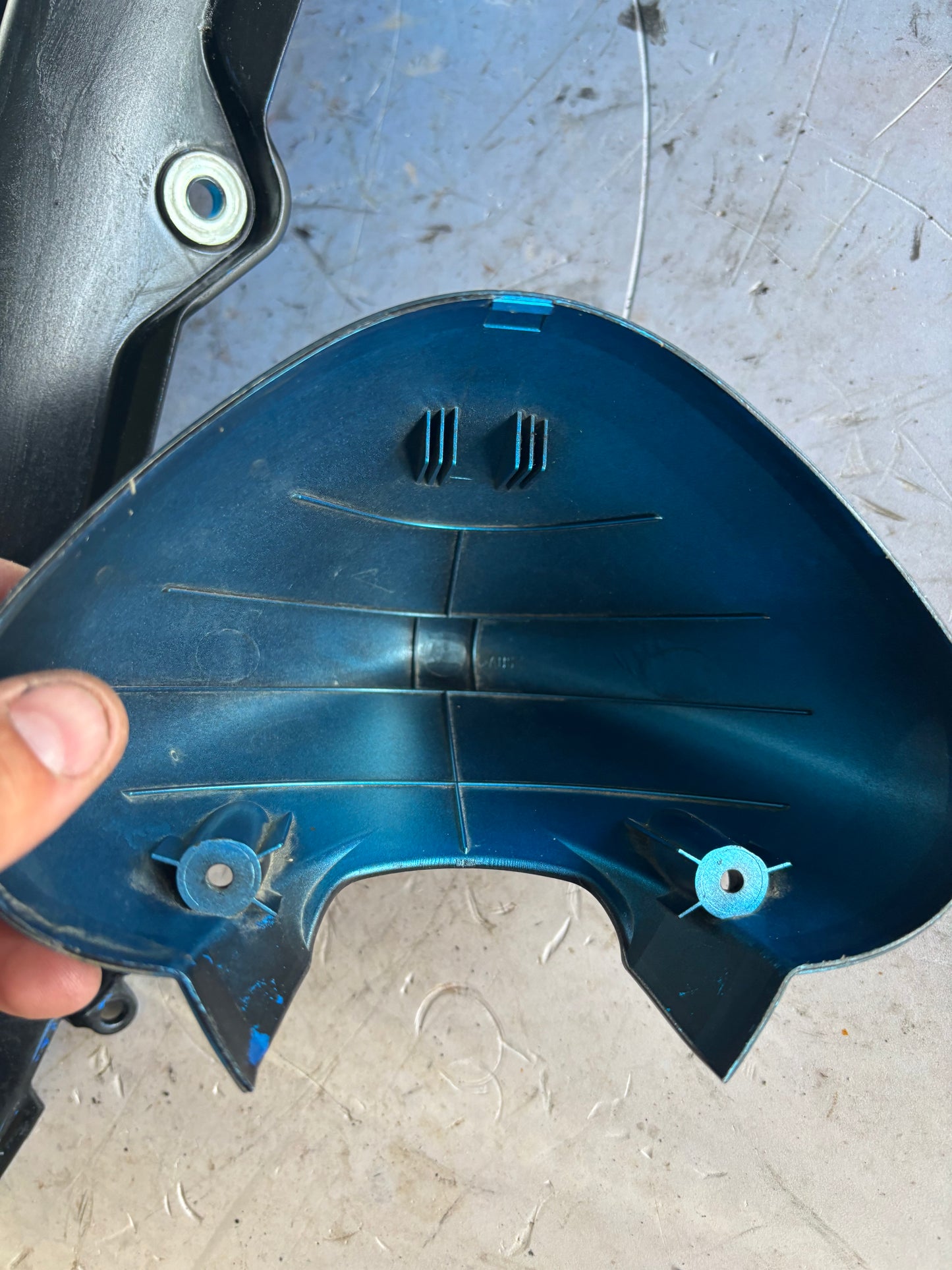 Coque protection compteur Kawasaki Er6n 2005/2008