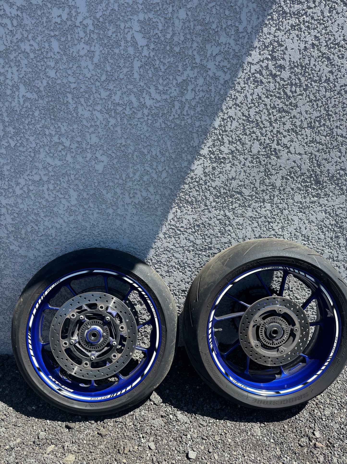 Roue jante disque avant arrière ABS Yamaha mt09 2013-2020