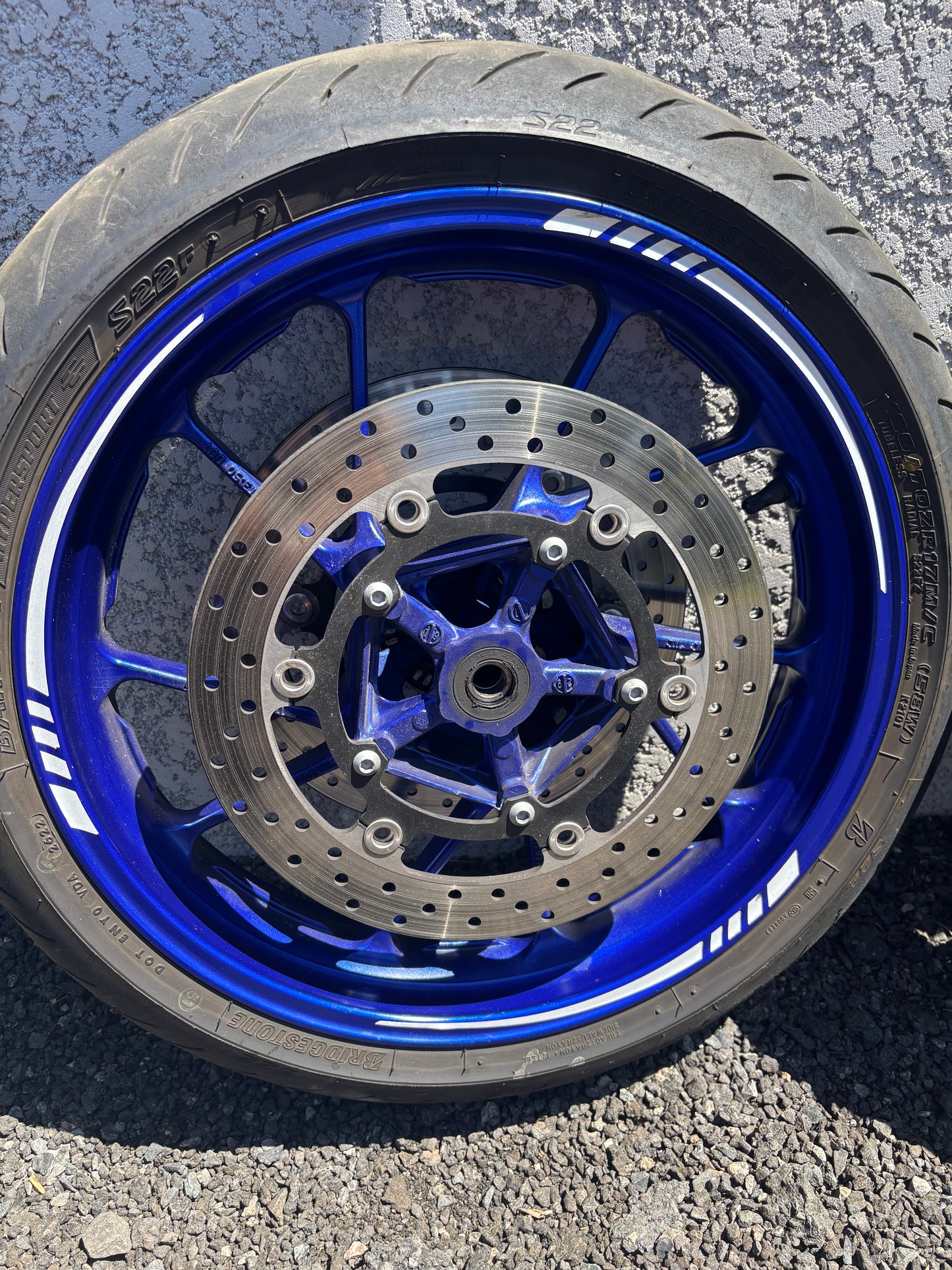 Roue jante disque avant arrière Yamaha mt09 SP 2013-2020 abs