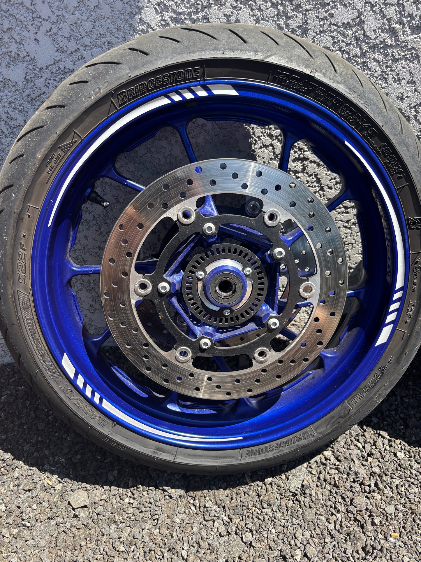 Roue jante disque avant arrière Yamaha mt09 SP 2013-2020 abs