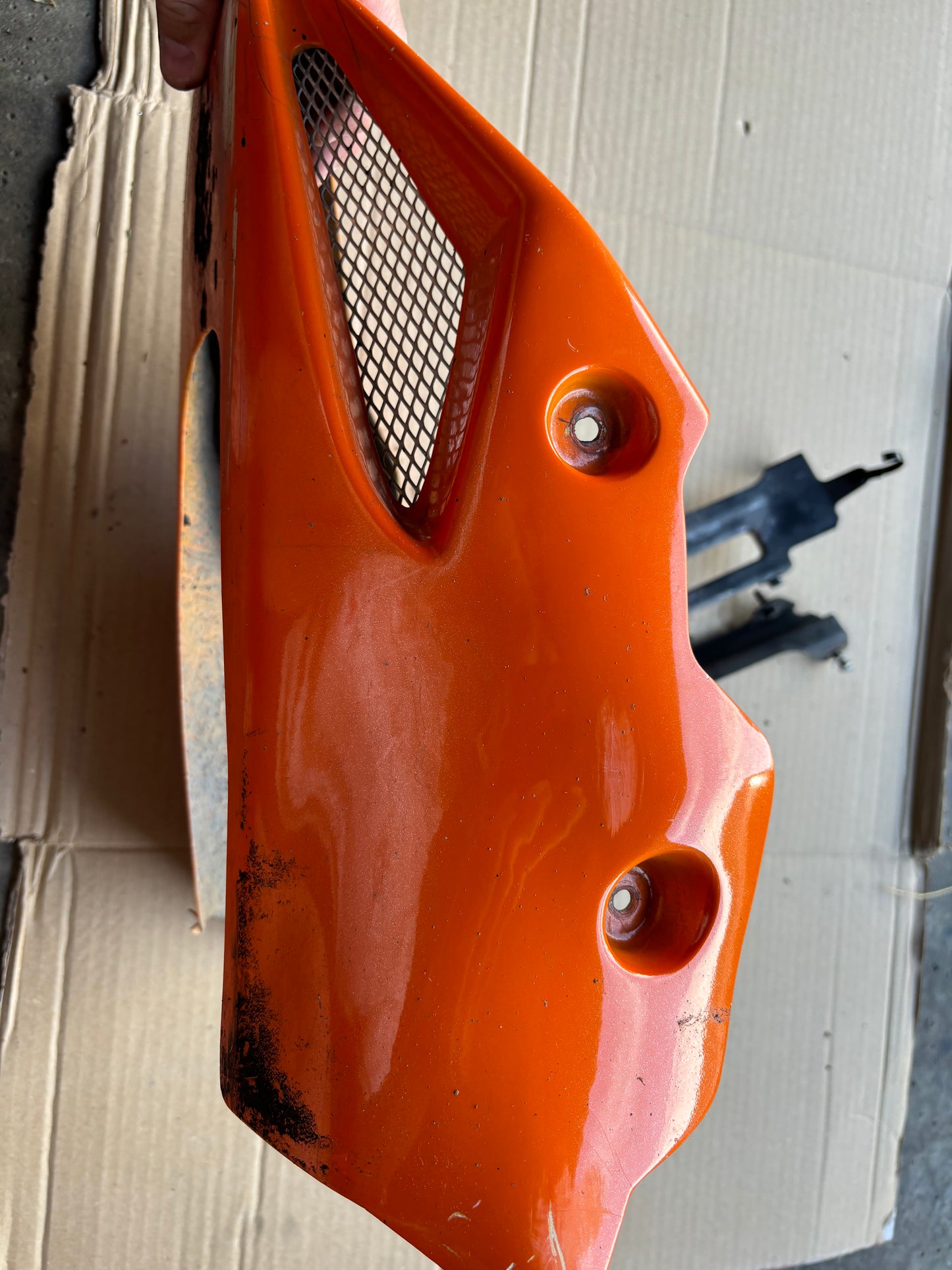 Unterer Unterfahrschutz Kawasaki ER6N 2005/2008