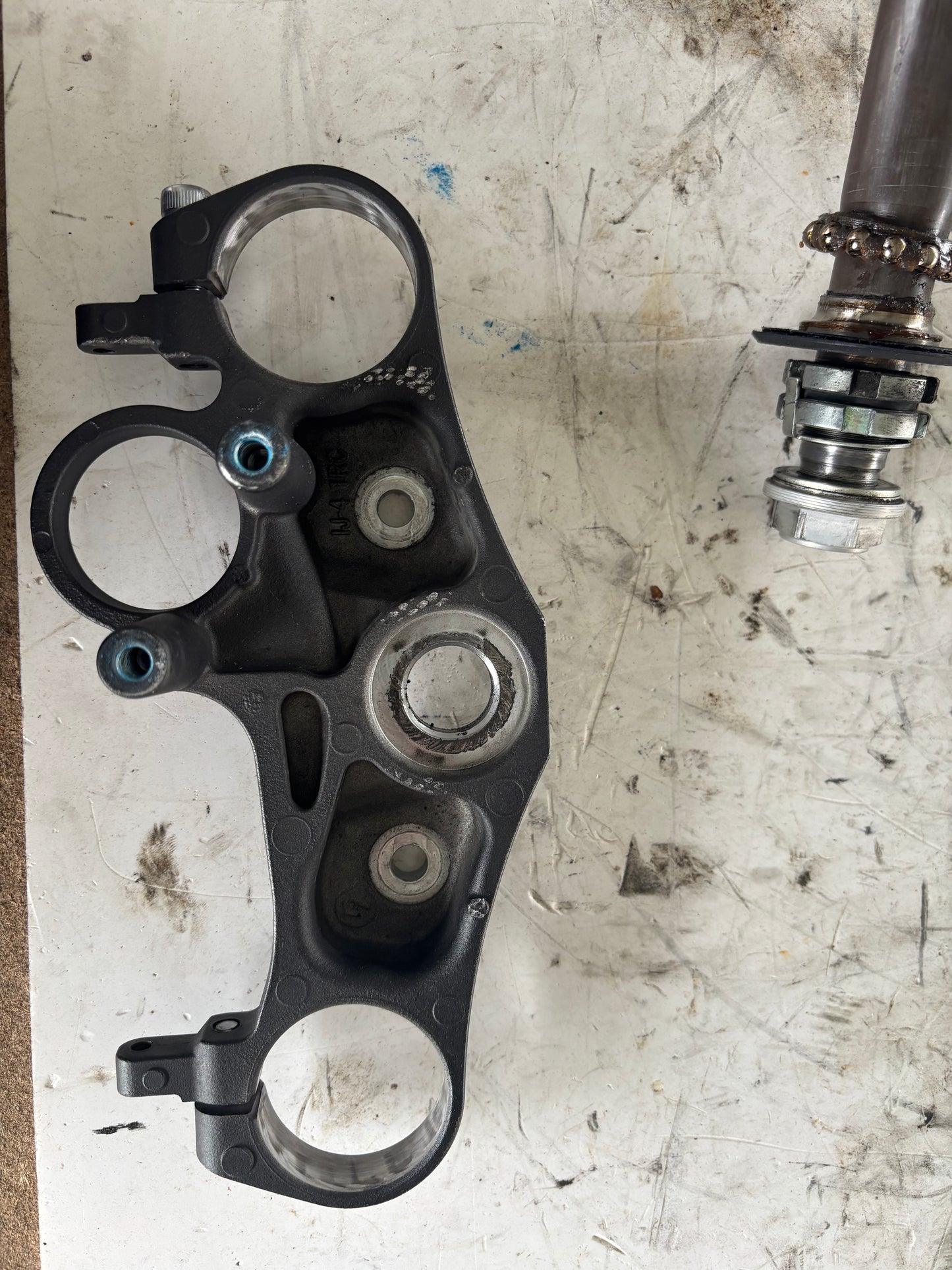 Té de fourche COMPLET yamaha mt 09 2017-2020 SP