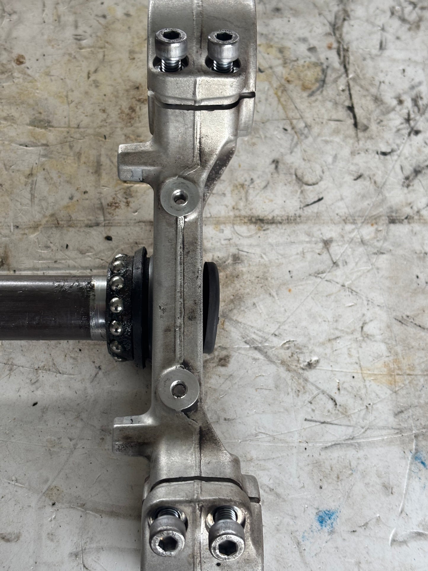 Té de fourche inférieur yamaha mt 09 2013-2016