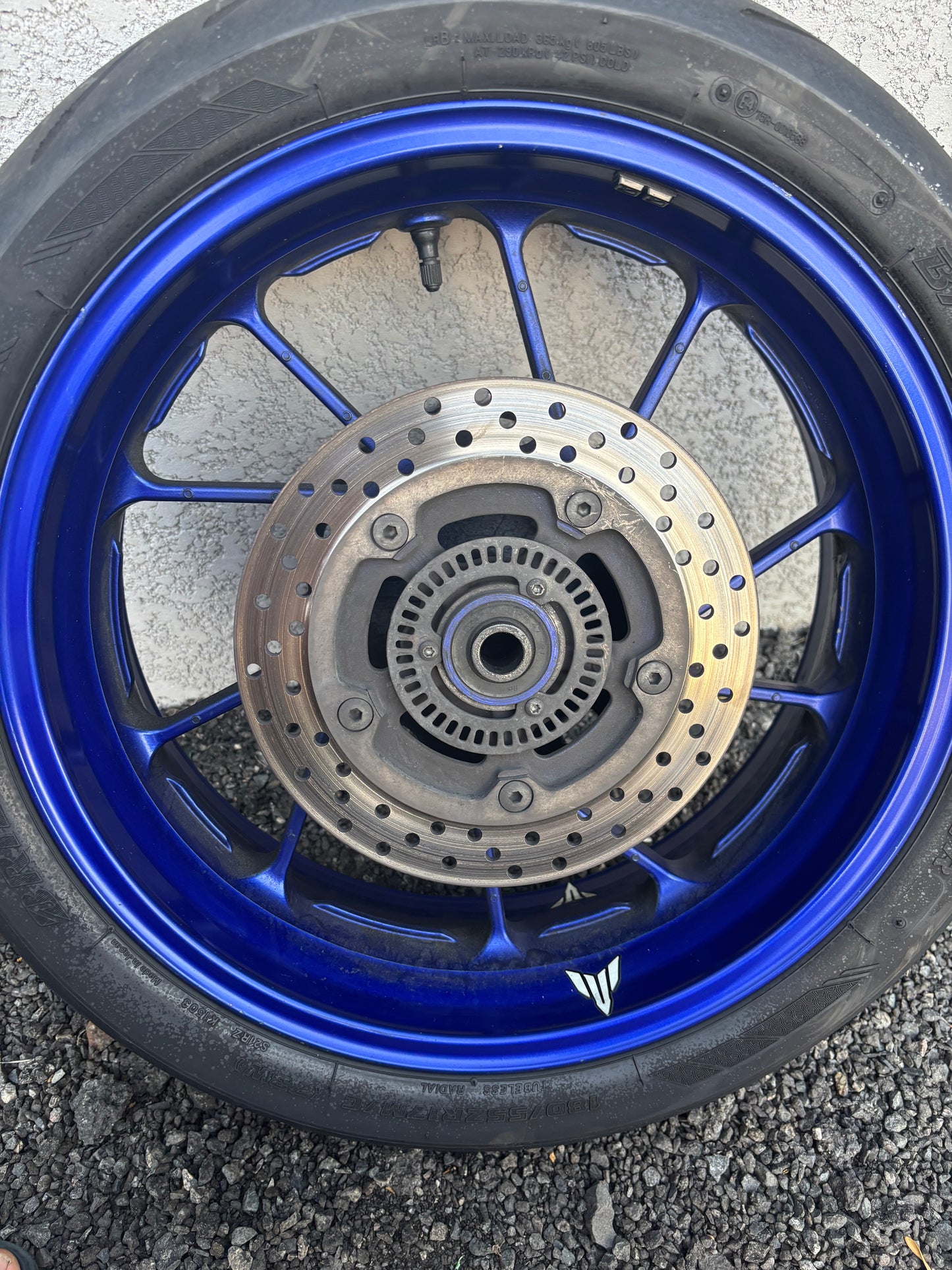 Roue jante disque avant arrière ABS Yamaha r7 2020/2024