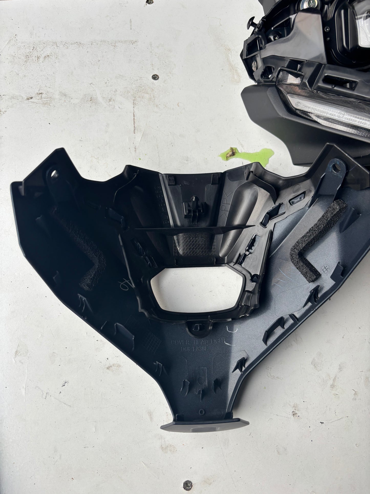 Optique phare yamaha mt 07 mt07 2025