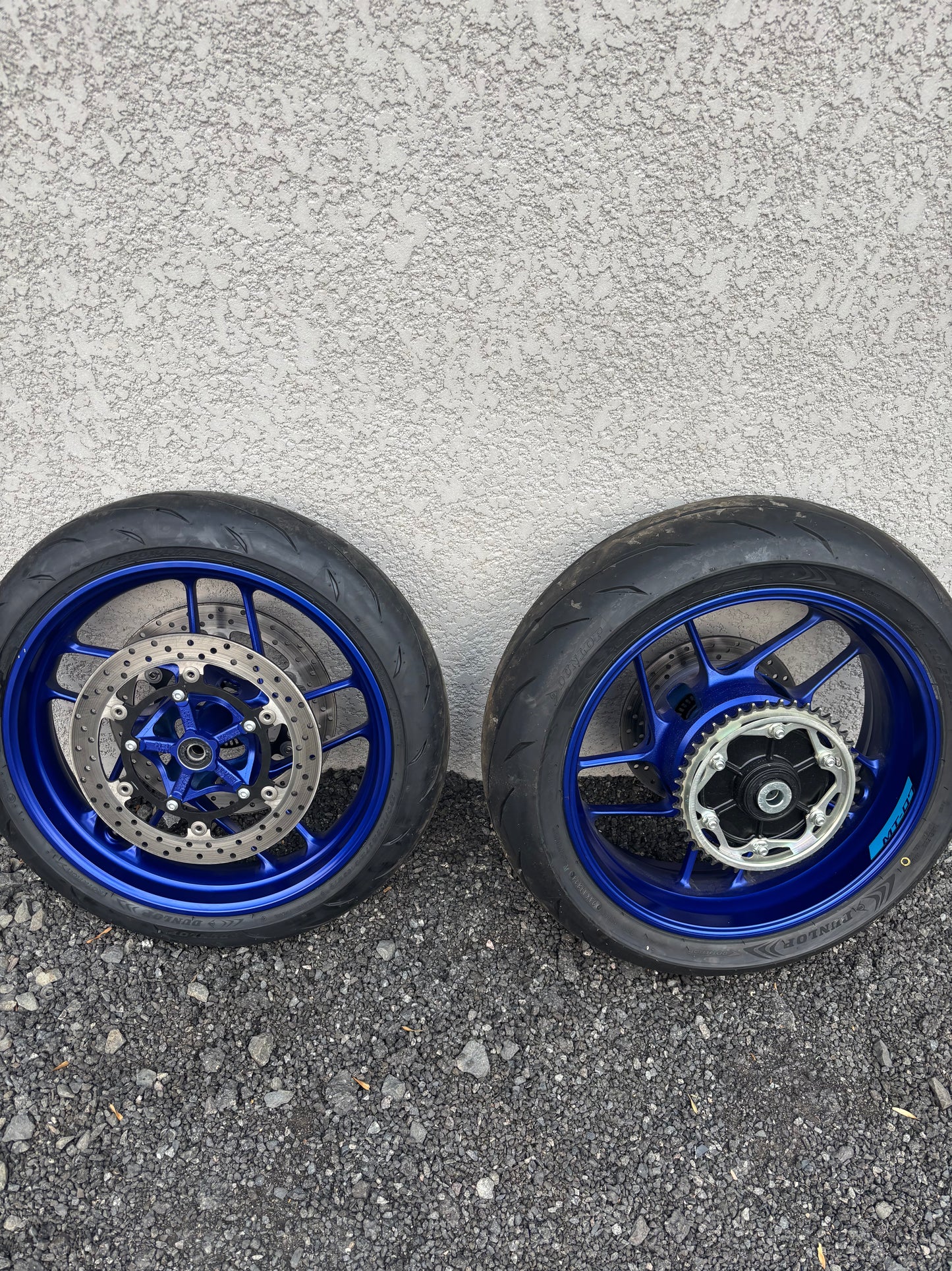 Pack roue avant arrière yamaha mt 07 mt07 2025