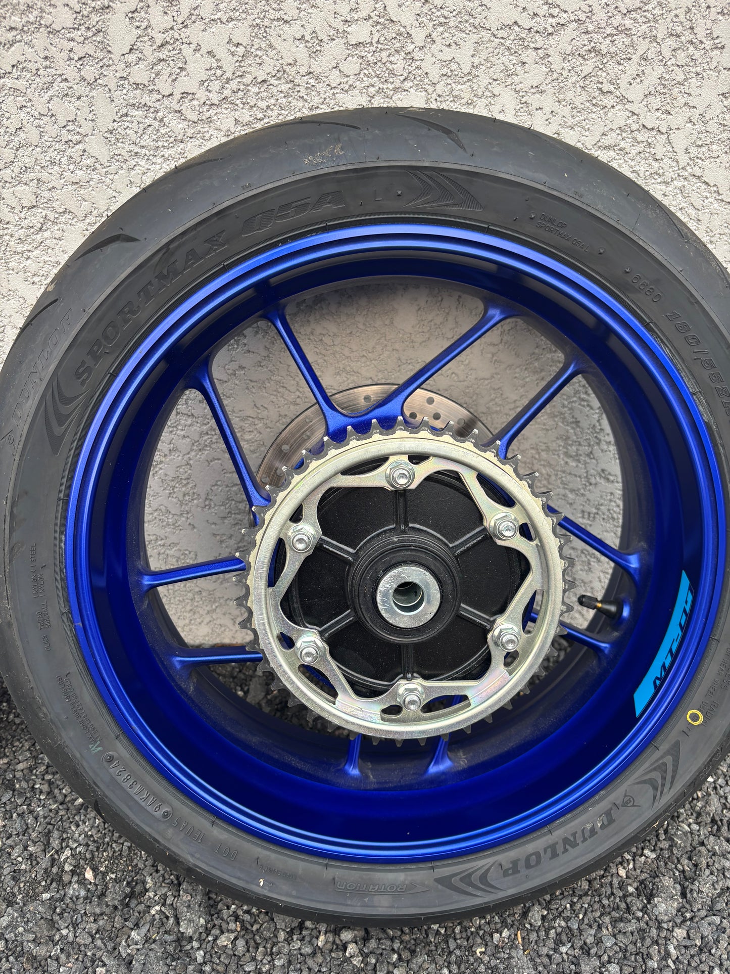 Pack roue avant arrière yamaha mt 07 mt07 2025