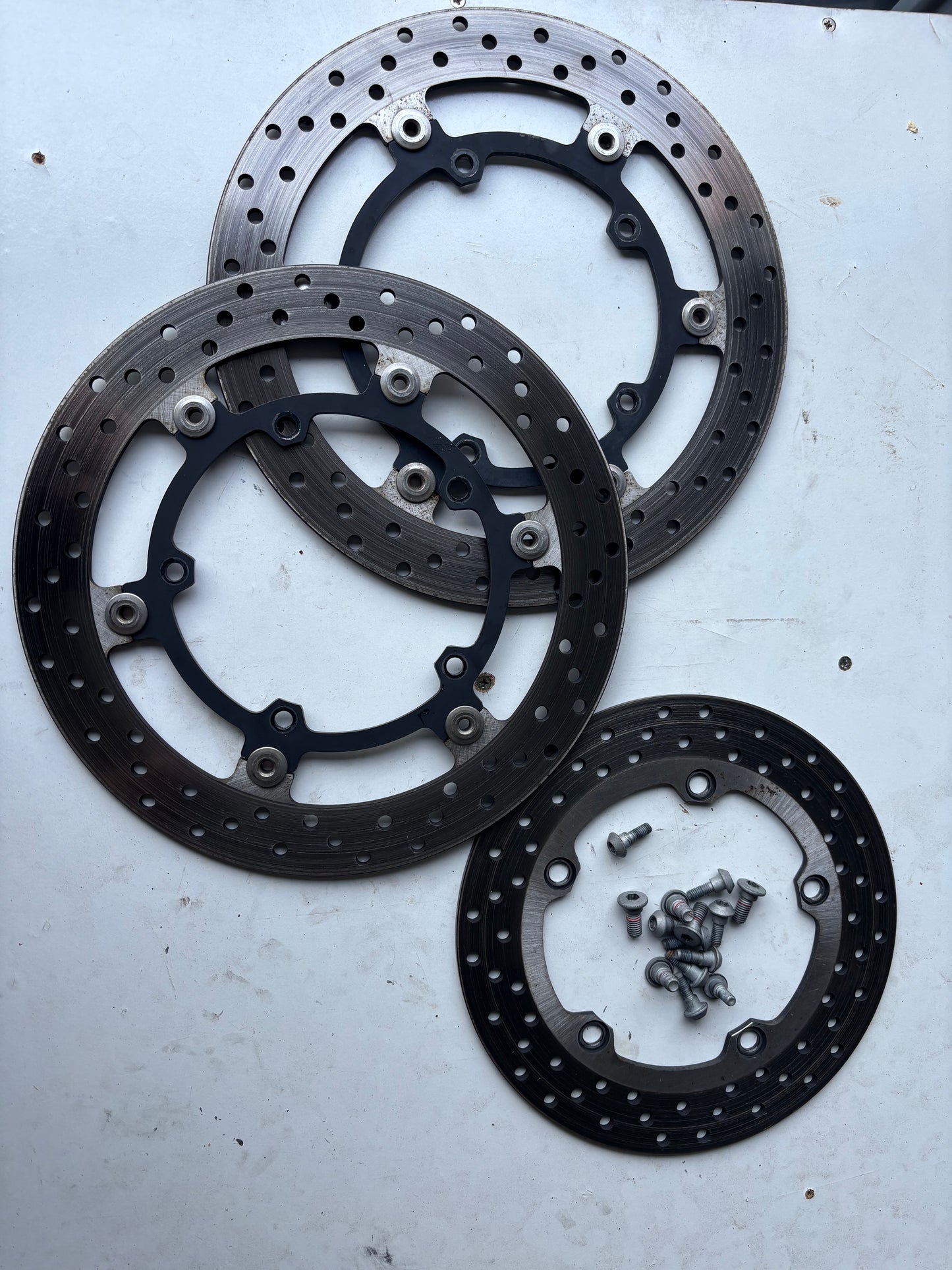 Disque de frein avant arrière yamaha tracer mt07 2021-2024