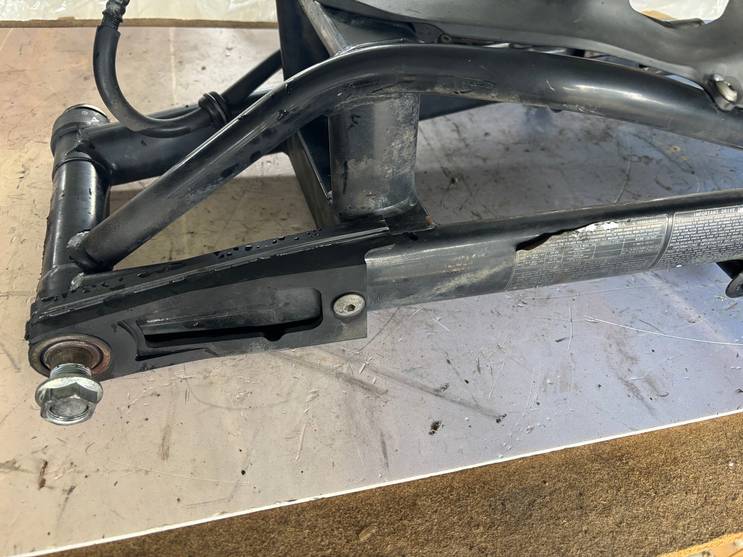 Bras oscillant Kawasaki Er6 N er6f 2009/2011