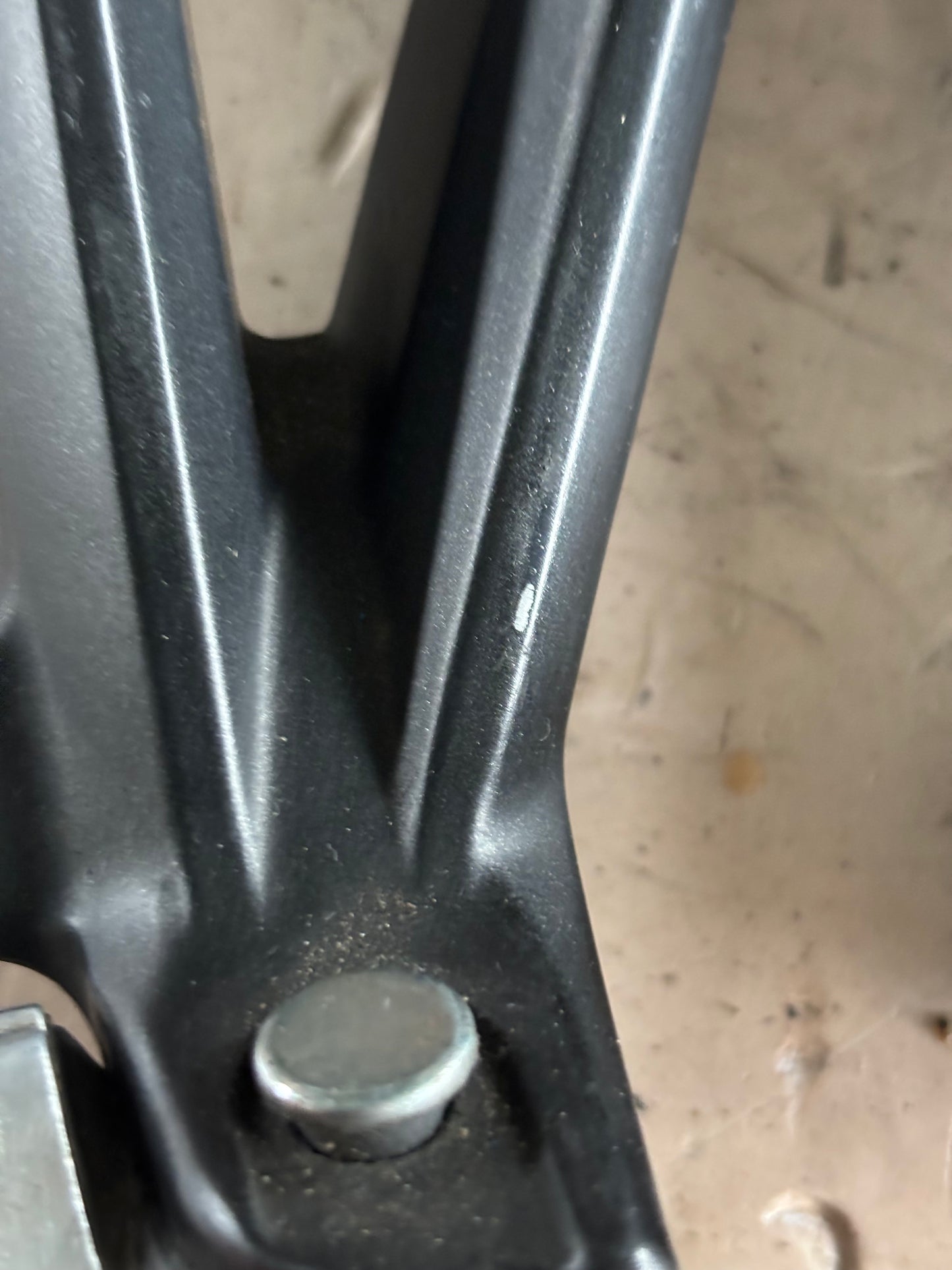 Paire platine repose cale pied arrière Yamaha mt09 2013/2020