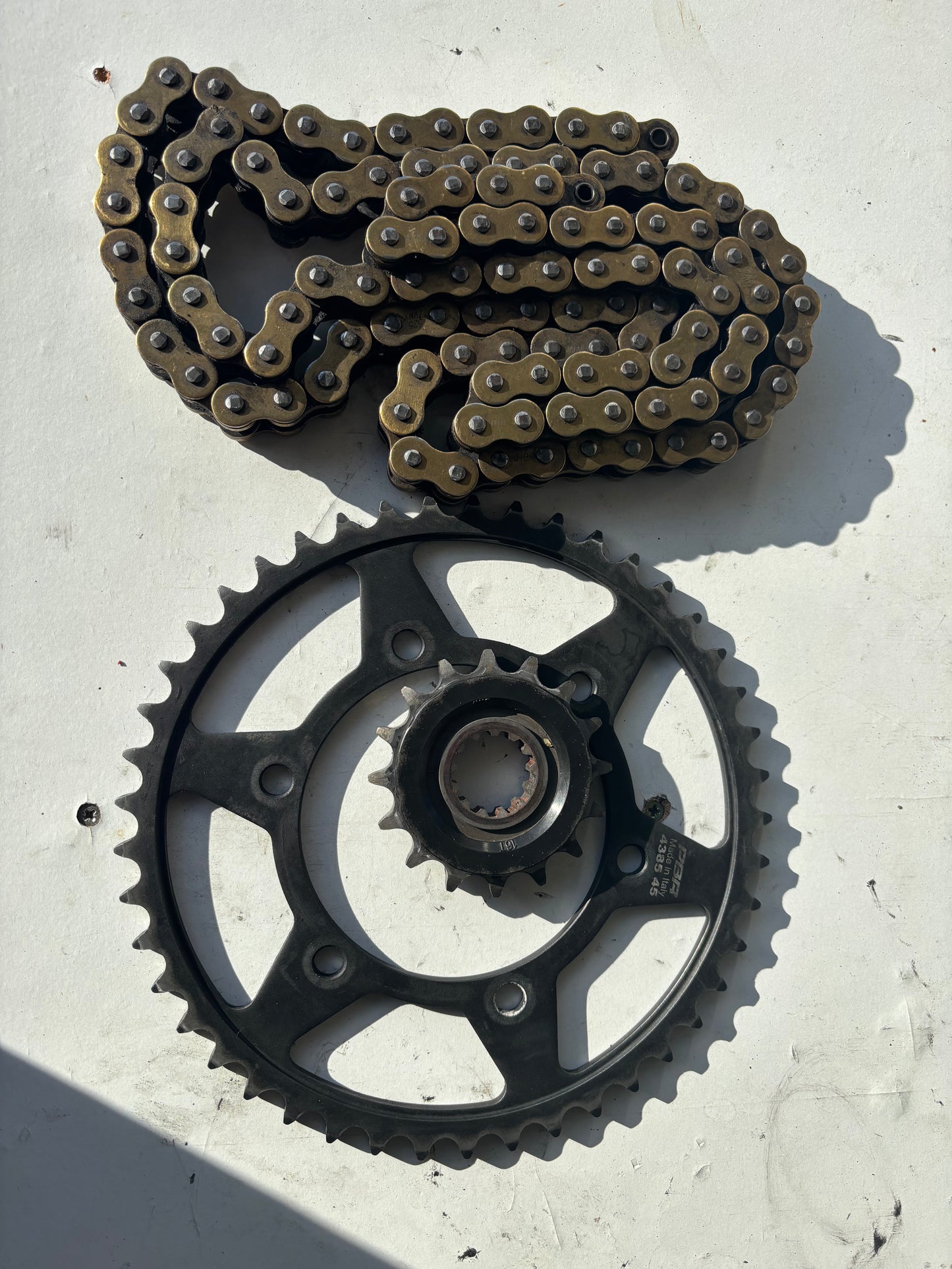 Kit chaine mt09 yamaha mt09 mt 09 2013- 2020