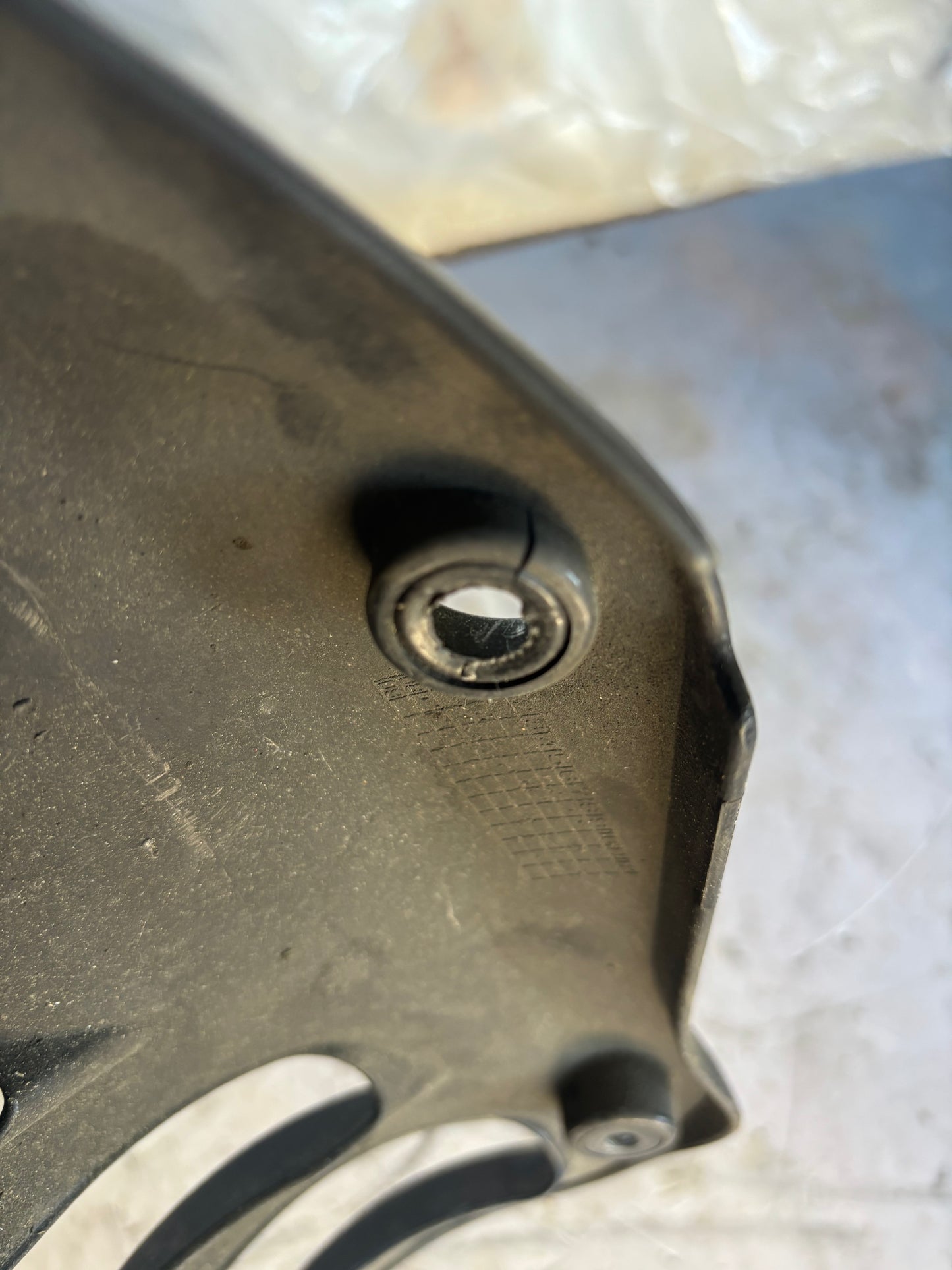 Sabot moteur inferieur Kawasaki Er6n 2009/2011