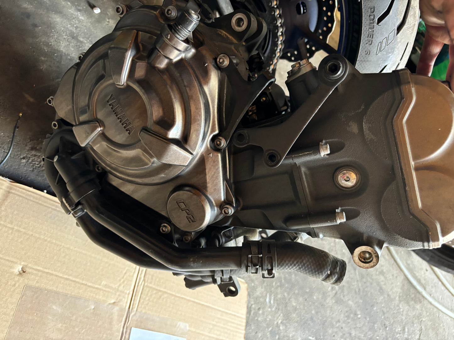 Yamaha MT07 Motorblock 2014/2017