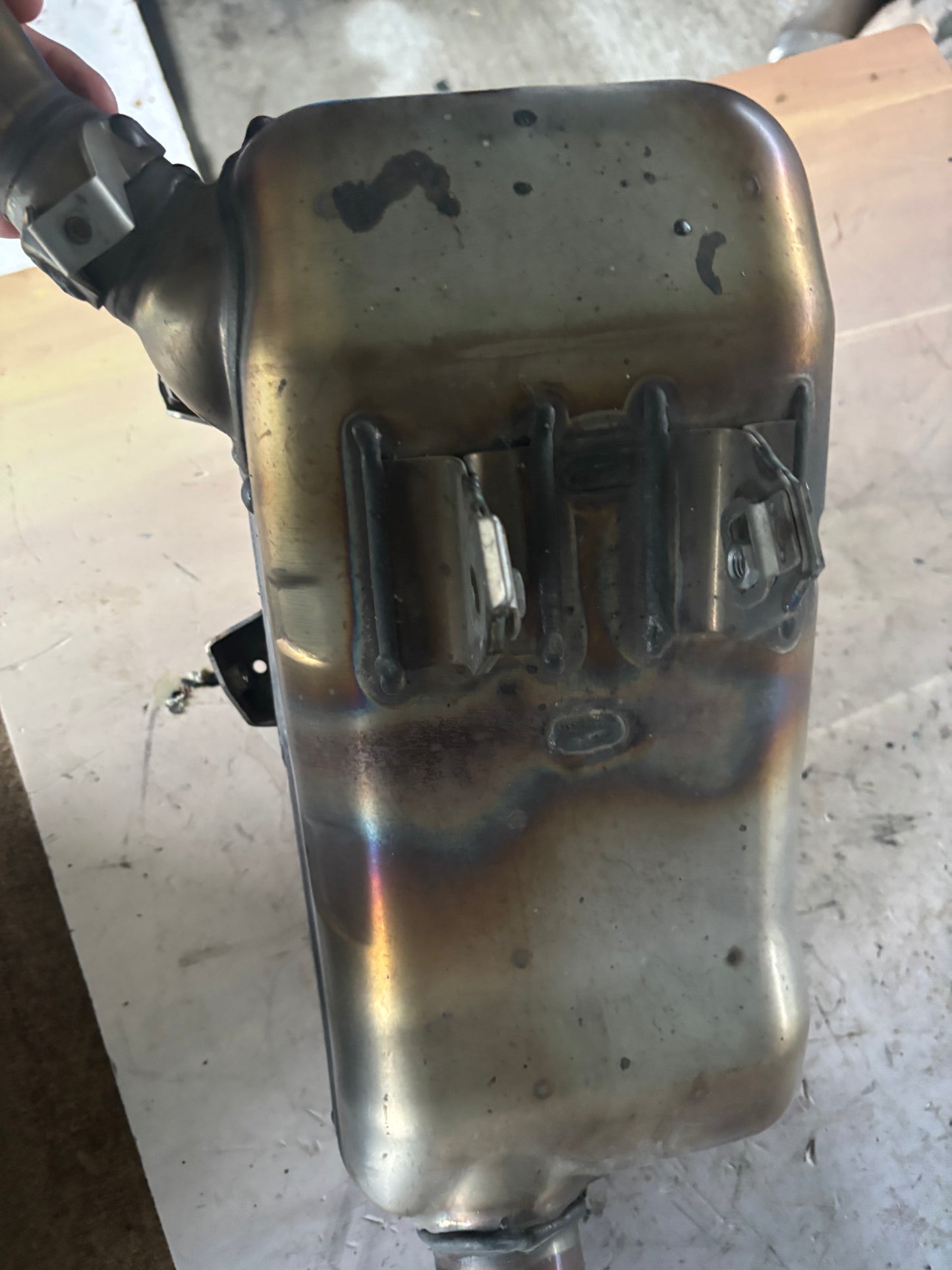 Ligne échappement origine yamaha mt 09 2017-2020