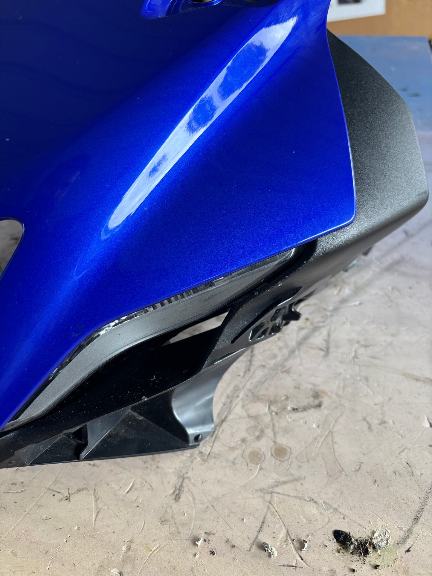 Tête de fourche optique Yamaha r7 2021-2024