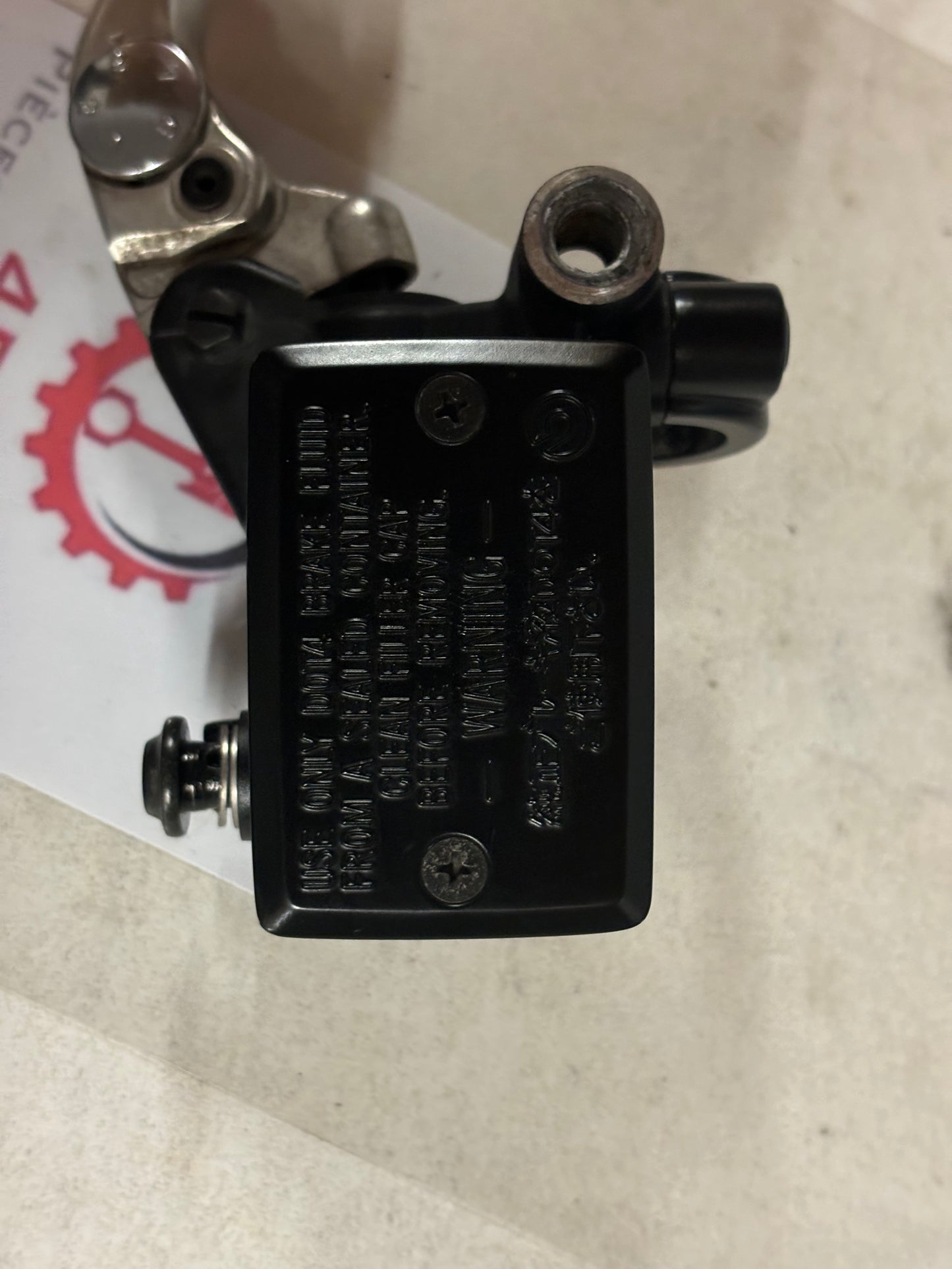 Maître cylindre de frein et levier Yamaha MT 07 tracer 700 2014/2024