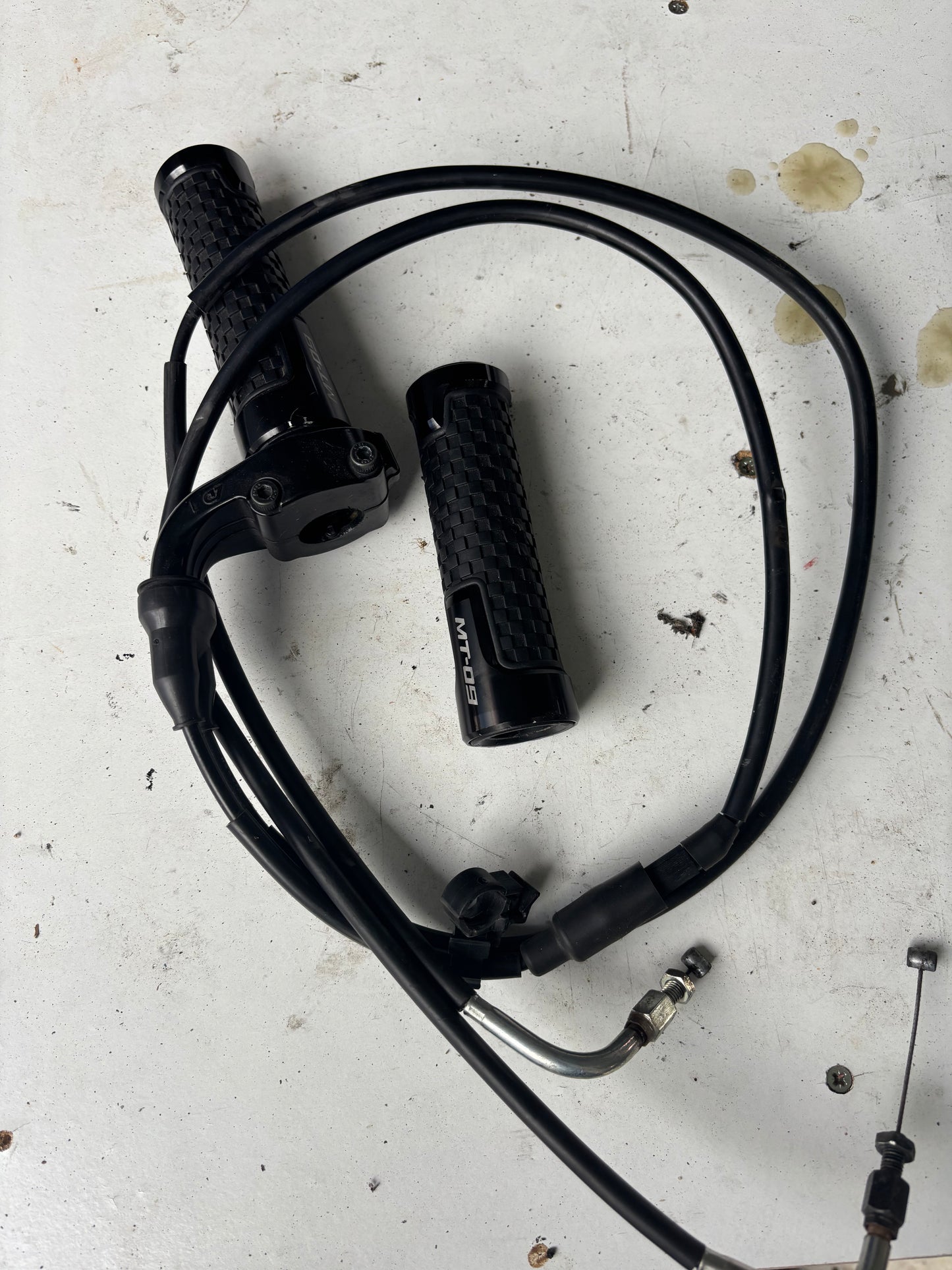 Poignée gaz avec câble accélérateur Yamaha mt09 2013/2016