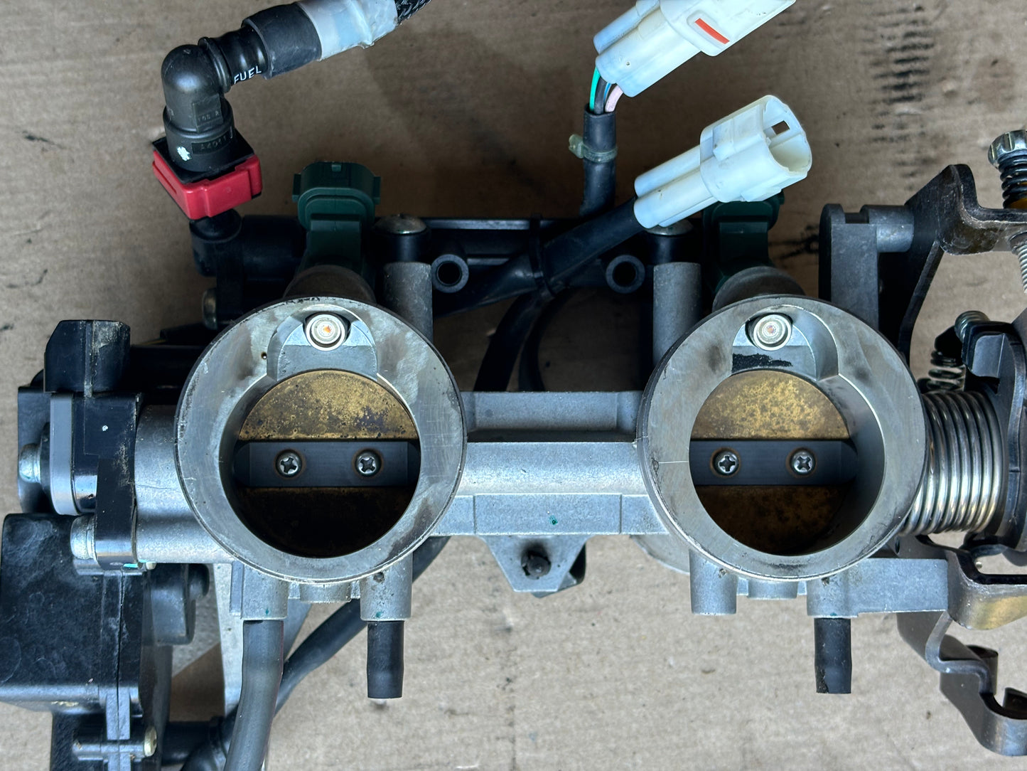 Rampe injection er6n er6f kawasaki 2005/2008