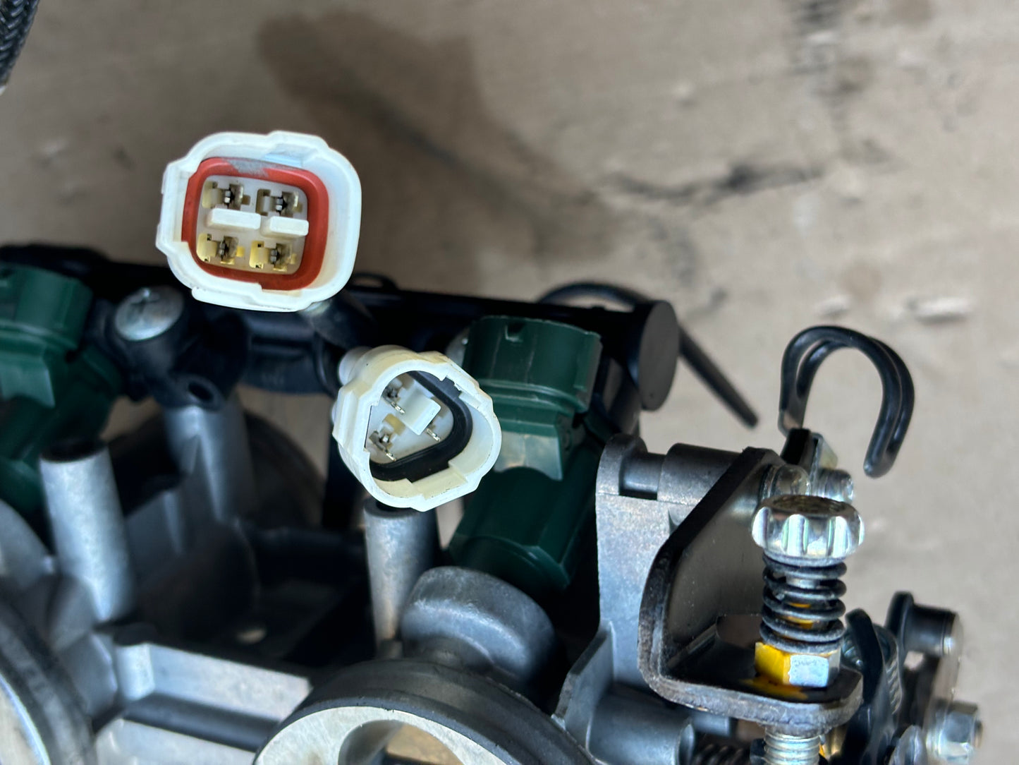 Rampe injection er6n er6f kawasaki 2005/2008