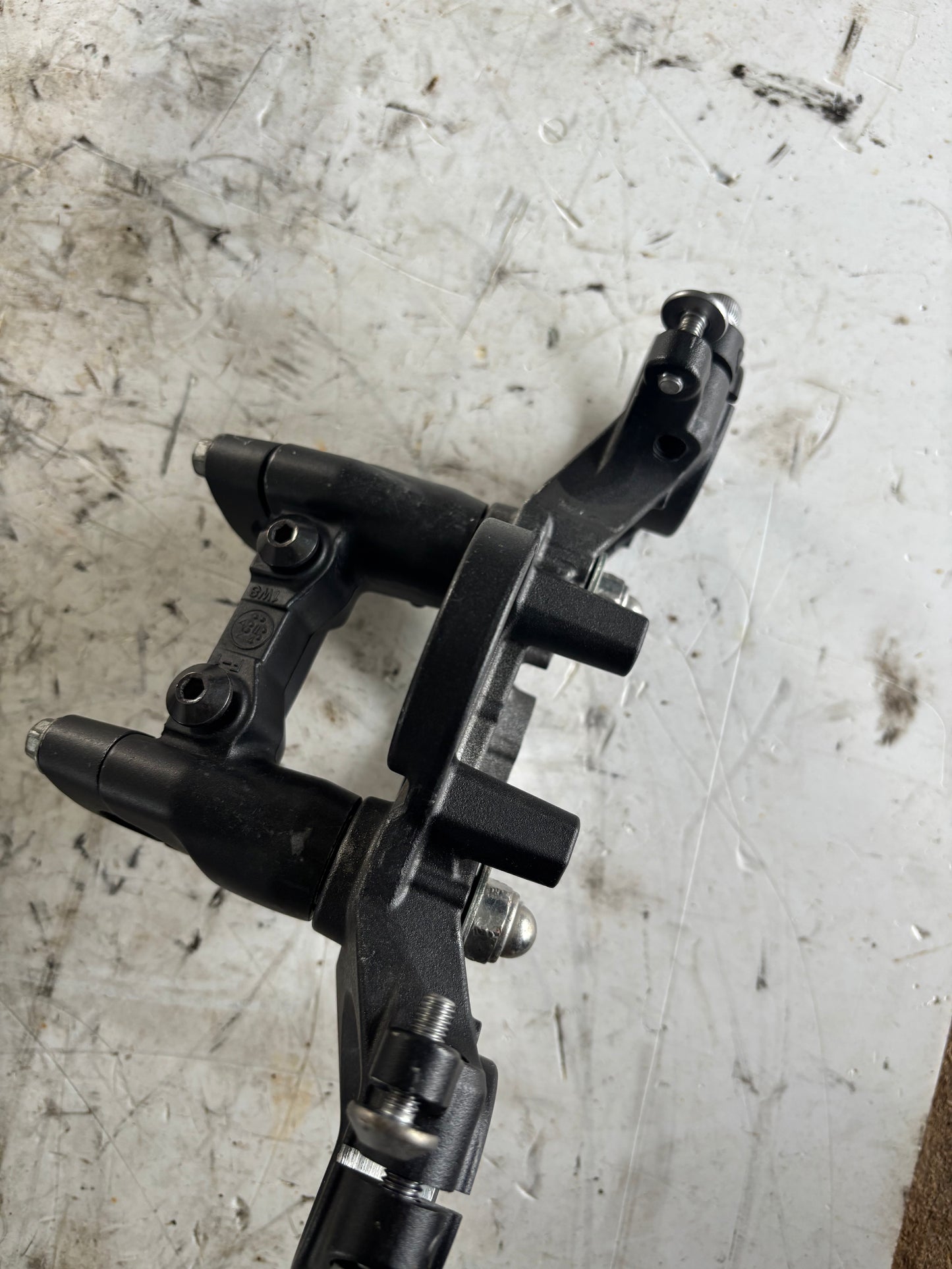 Té supérieur/inférieur  fourche complet yamaha mt07 mt-07 2014/2020