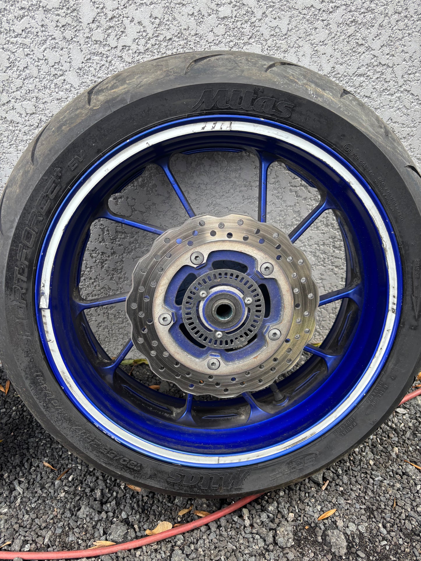 Pack roue avant arrière ABS yamaha mt 07 mt-07 2014/2020