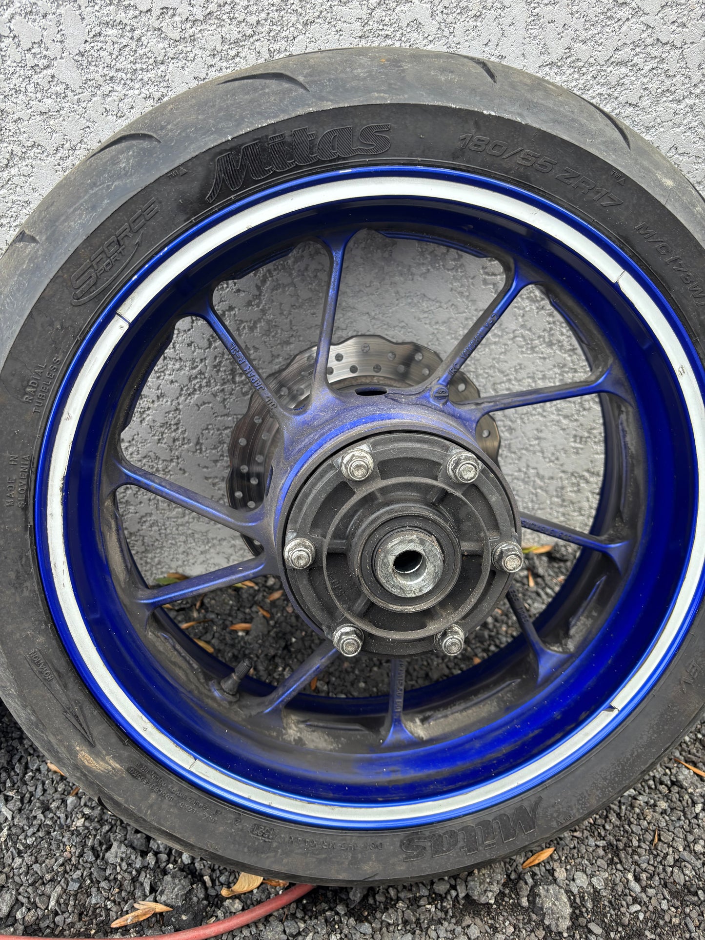 Pack roue avant arrière ABS yamaha mt 07 mt-07 2014/2020