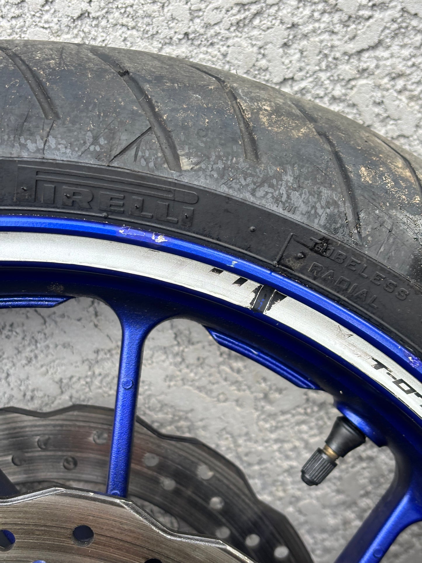Pack roue avant arrière ABS yamaha mt 07 mt-07 2014/2020