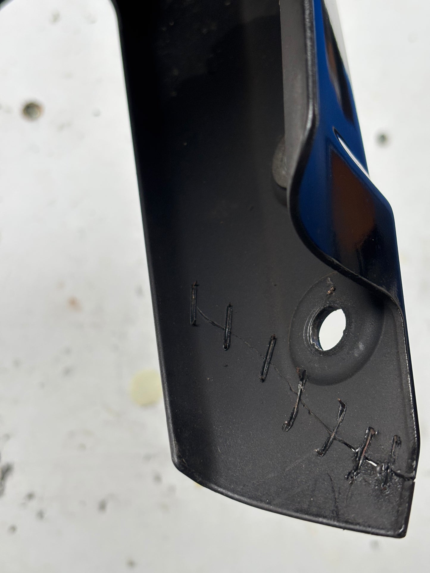 Garde boue avant yamaha mt 09 mt09 2013-2020 effet carbone