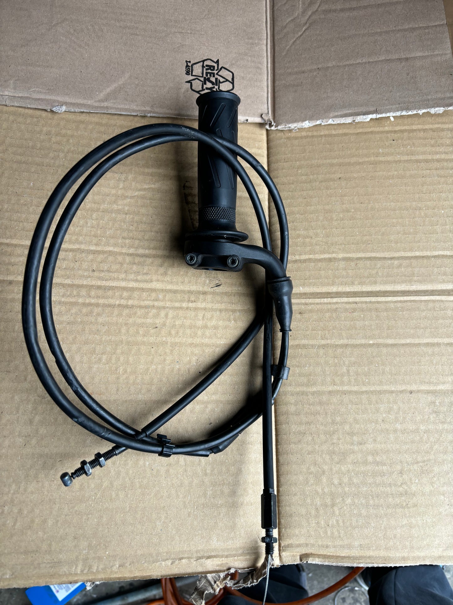 Poignée gaz accélérateur tirage rapide avec câblage Yamaha Mt07 2014/2020