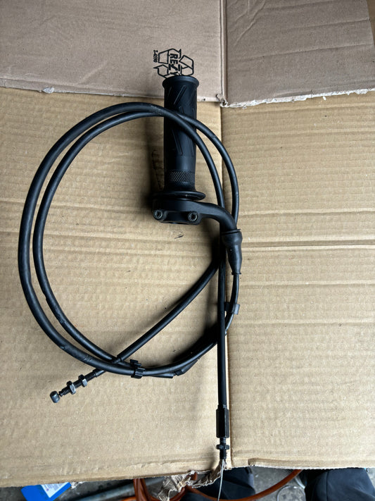 Poignée gaz accélérateur  tirage rapide avec câblage Yamaha Mt07 2014/2020