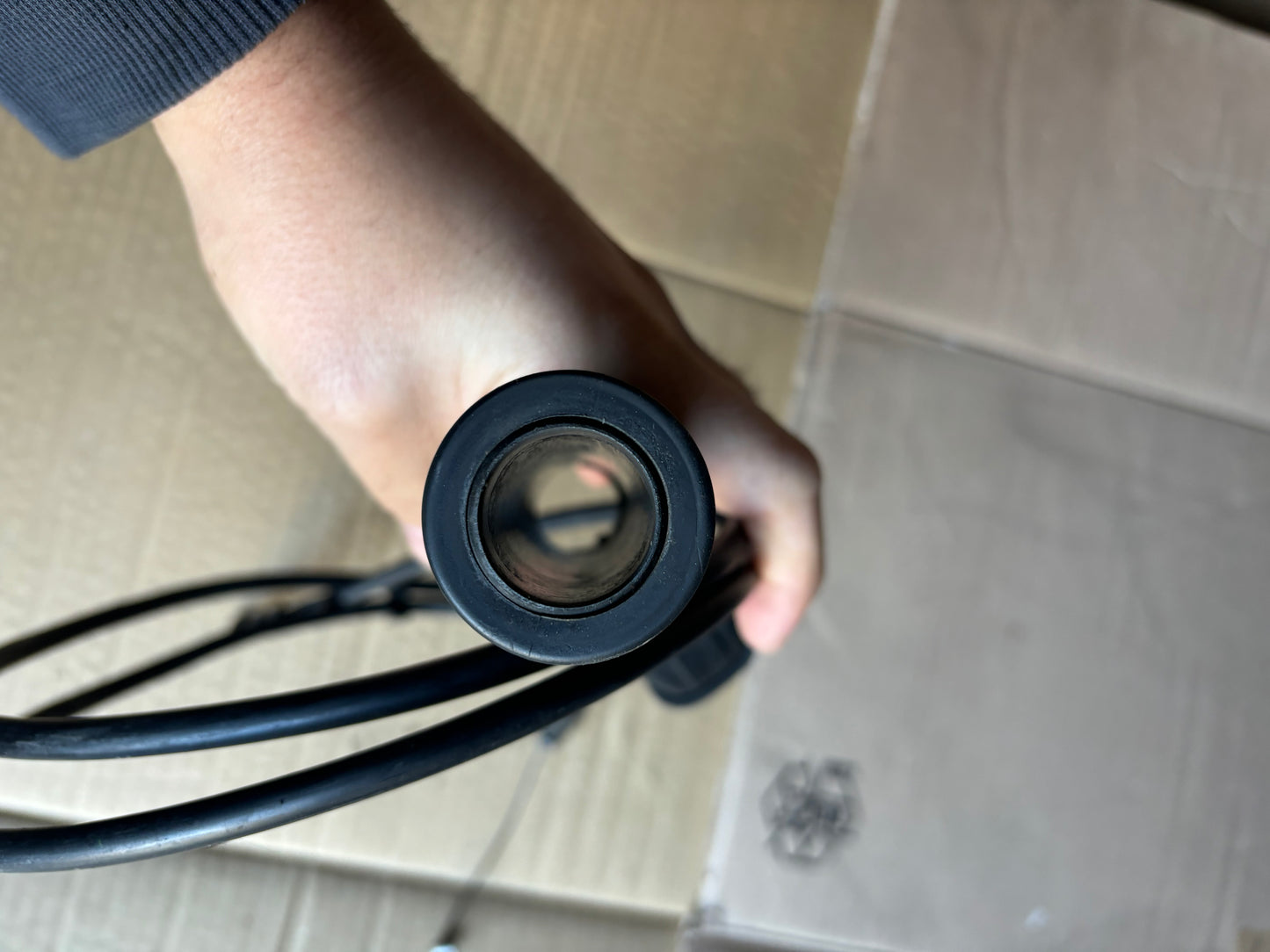 Poignée gaz accélérateur tirage rapide avec câblage Yamaha Mt07 2014/2020