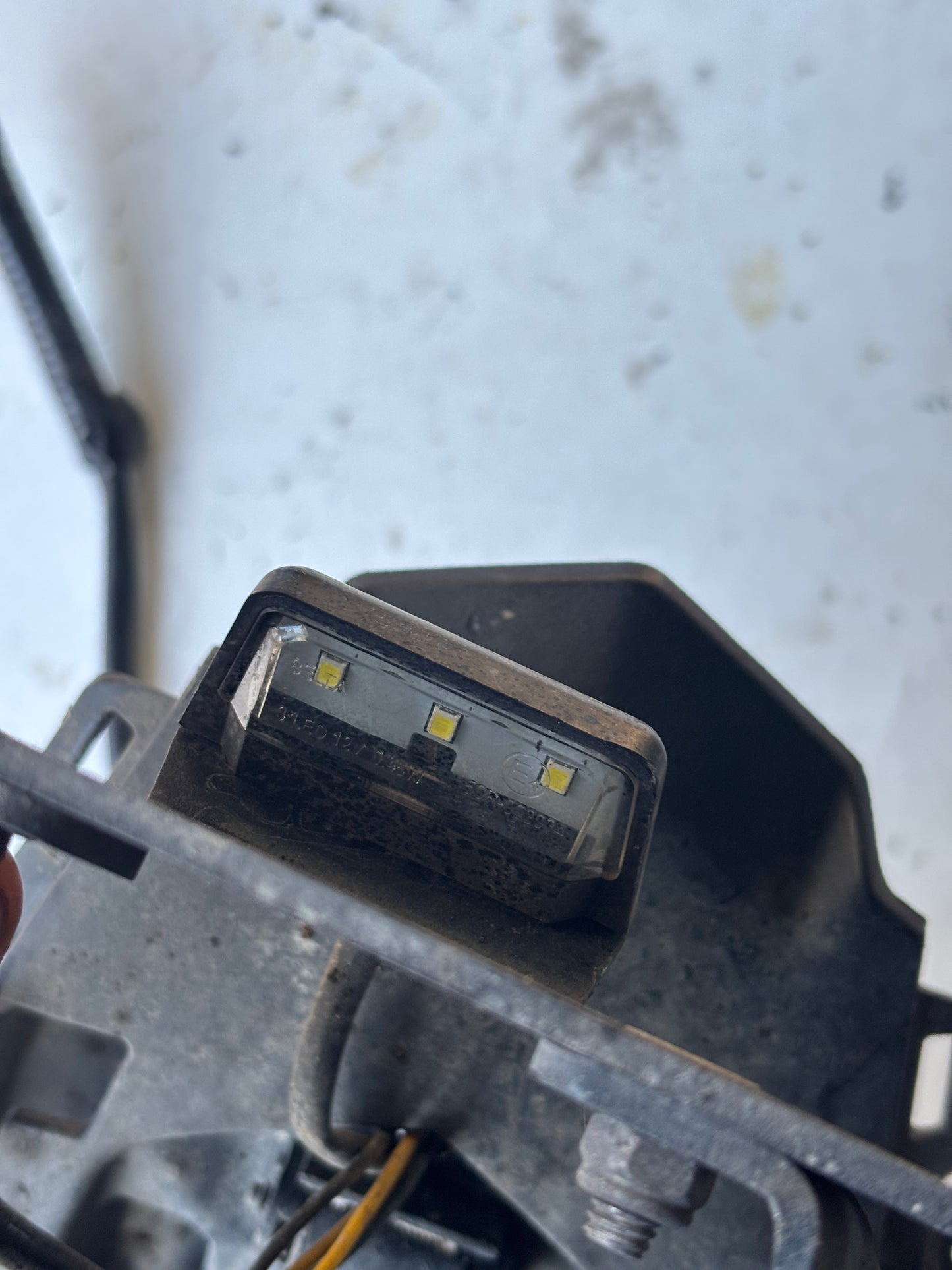 Support plaque court immatriculation yamaha mt 09 mt-09 sp 2017- 2020