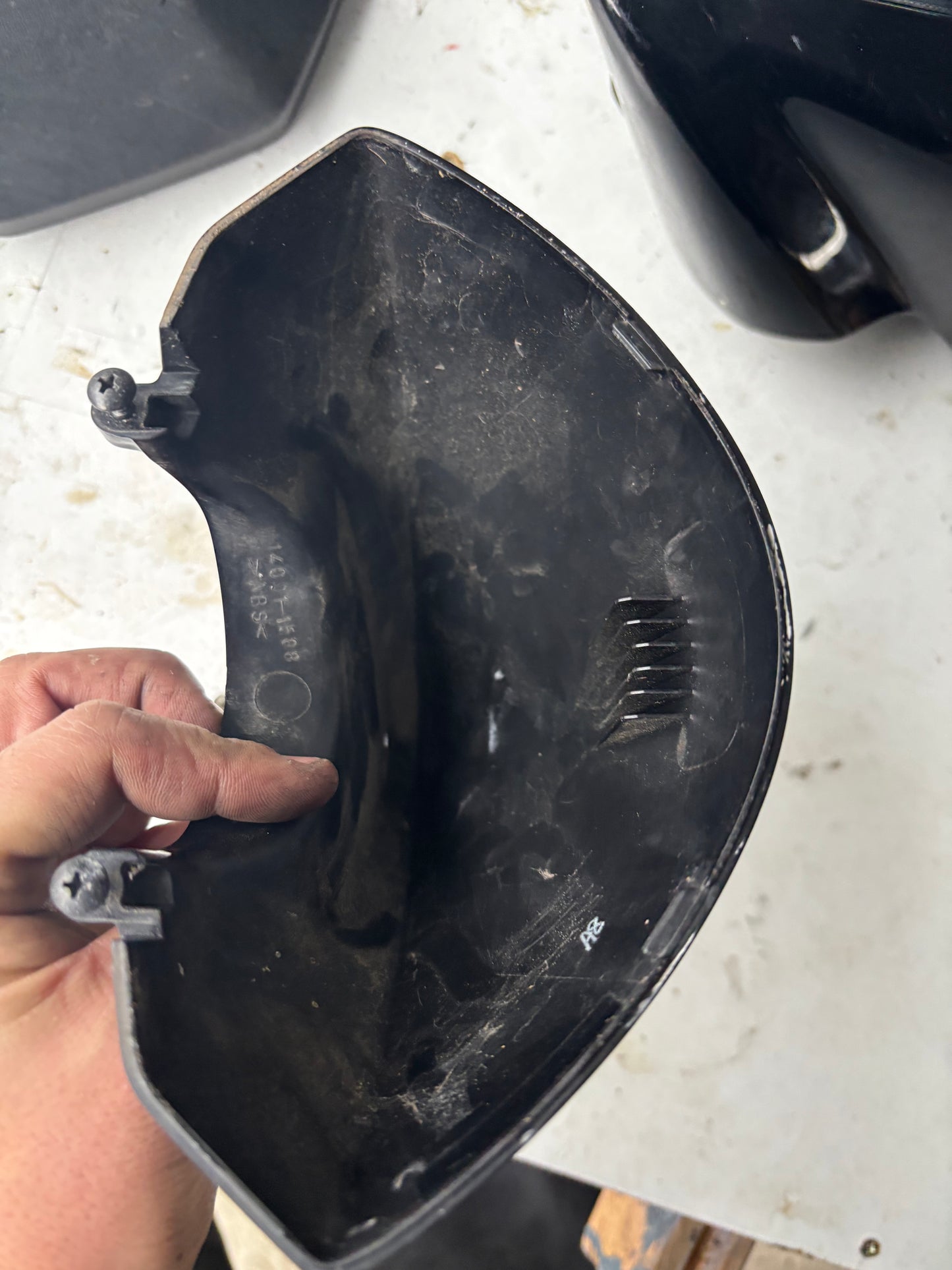 Coque protection compteur Kawasaki Er6n 2009/2011